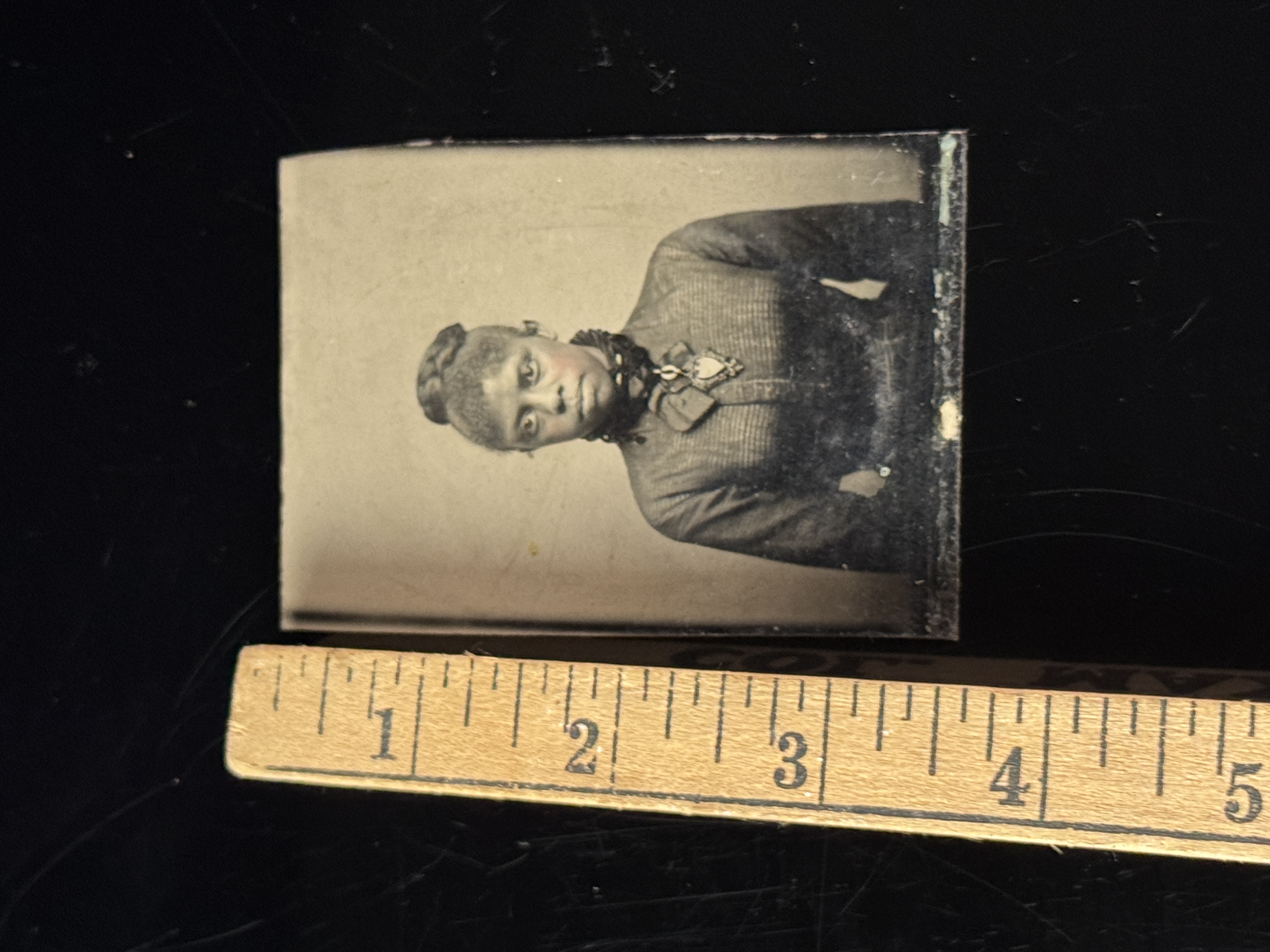 A Trio of 19th-Century African American Tin Types