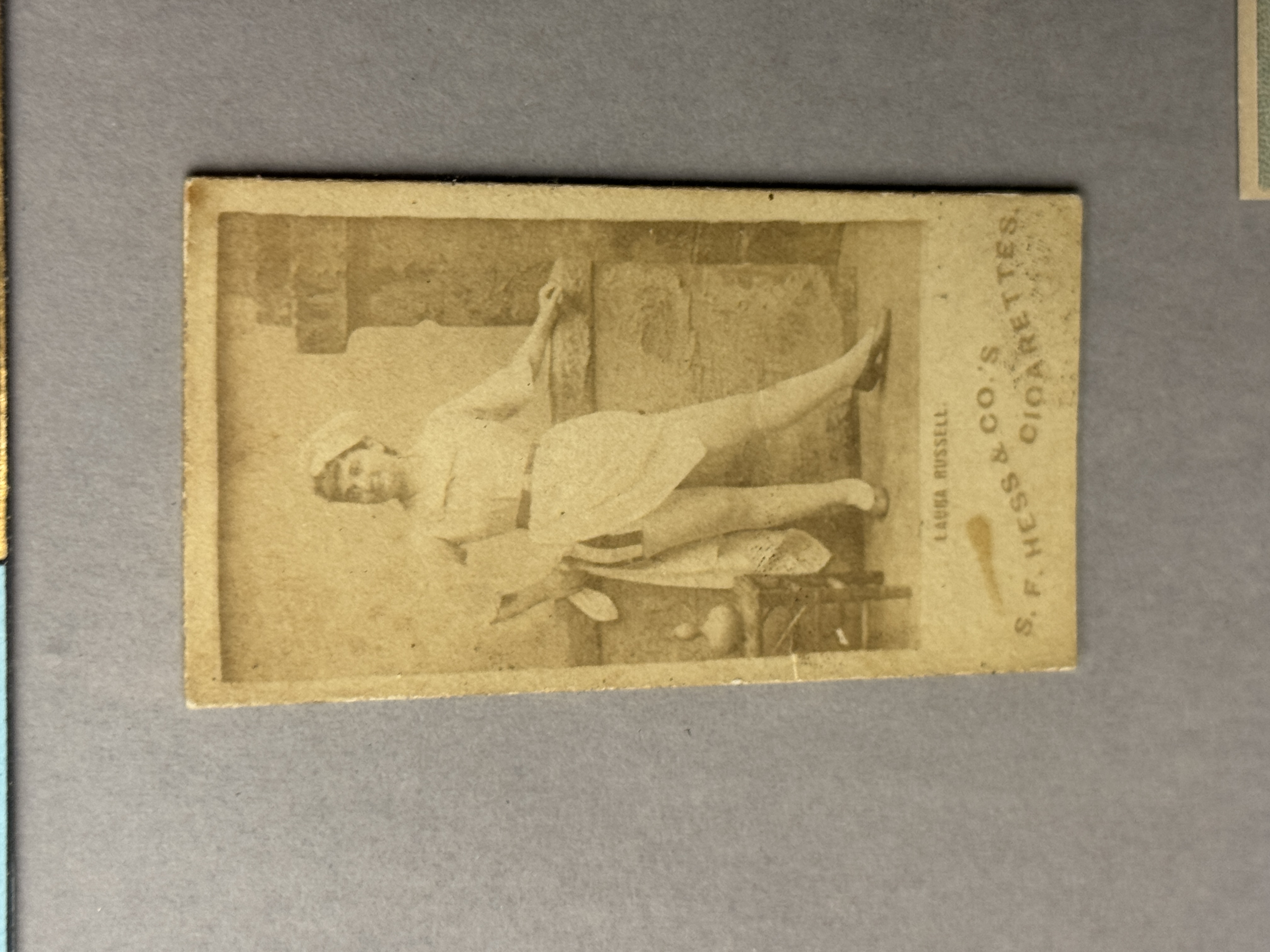 A Large Collection of Vintage Tobacco Ephemera and Baseball Trade Cards Titled Tobacco Americana