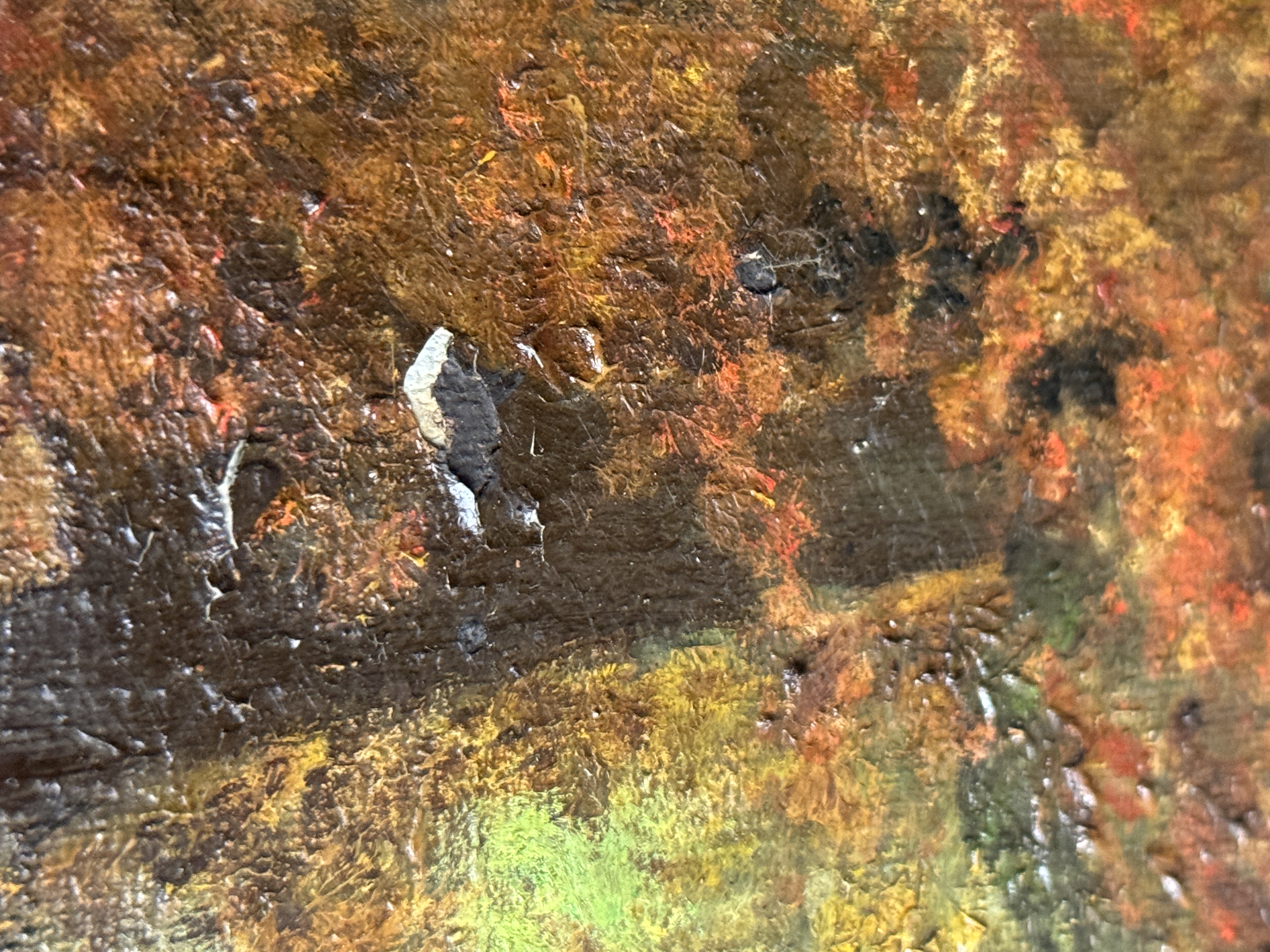 I. M. Riley, Tonalist Woodland Landscape, Oil on Board