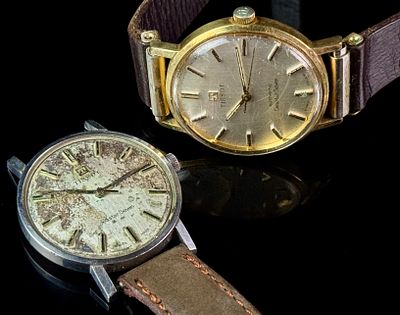 A Pair of Vintage Tissot Seastar Seven Wristwatches Reference 315 T. This lot features two 