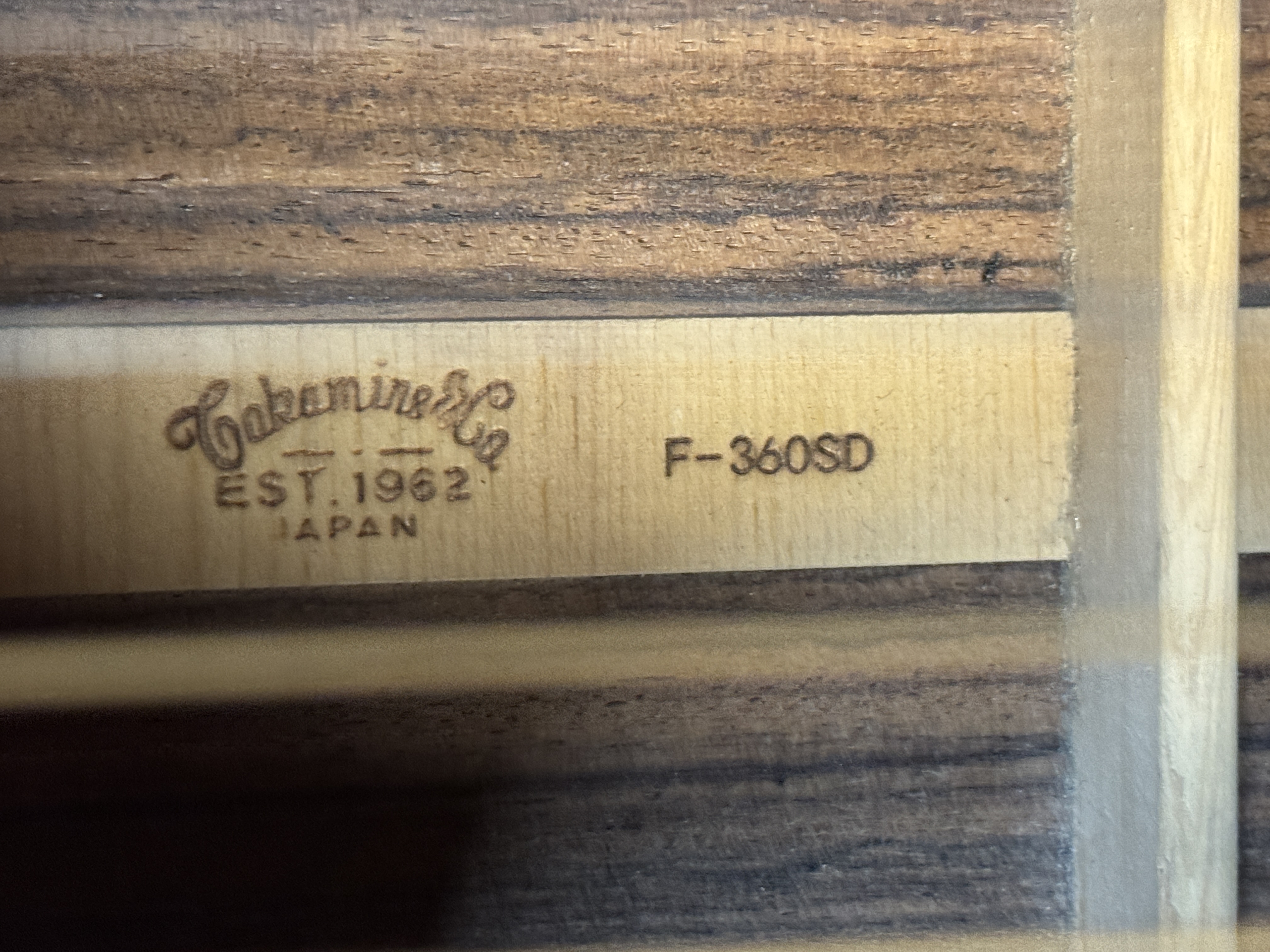 1978 Takamine F-360SD Lawsuit Era Sunburst Dreadnought Acoustic Guitar