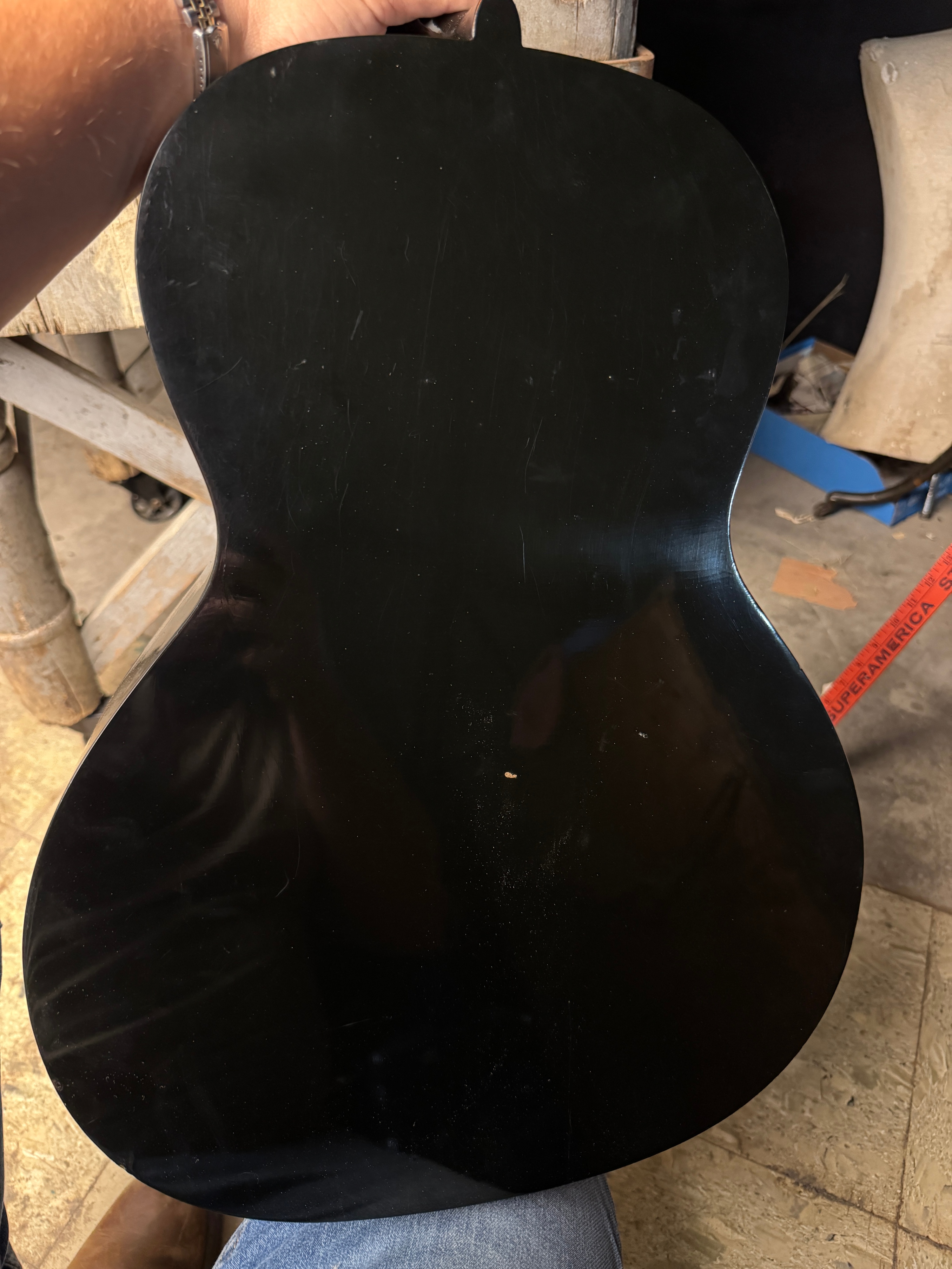 Gibson L-00 Acoustic Guitar in Black Finish with Factory Order Number 978 1