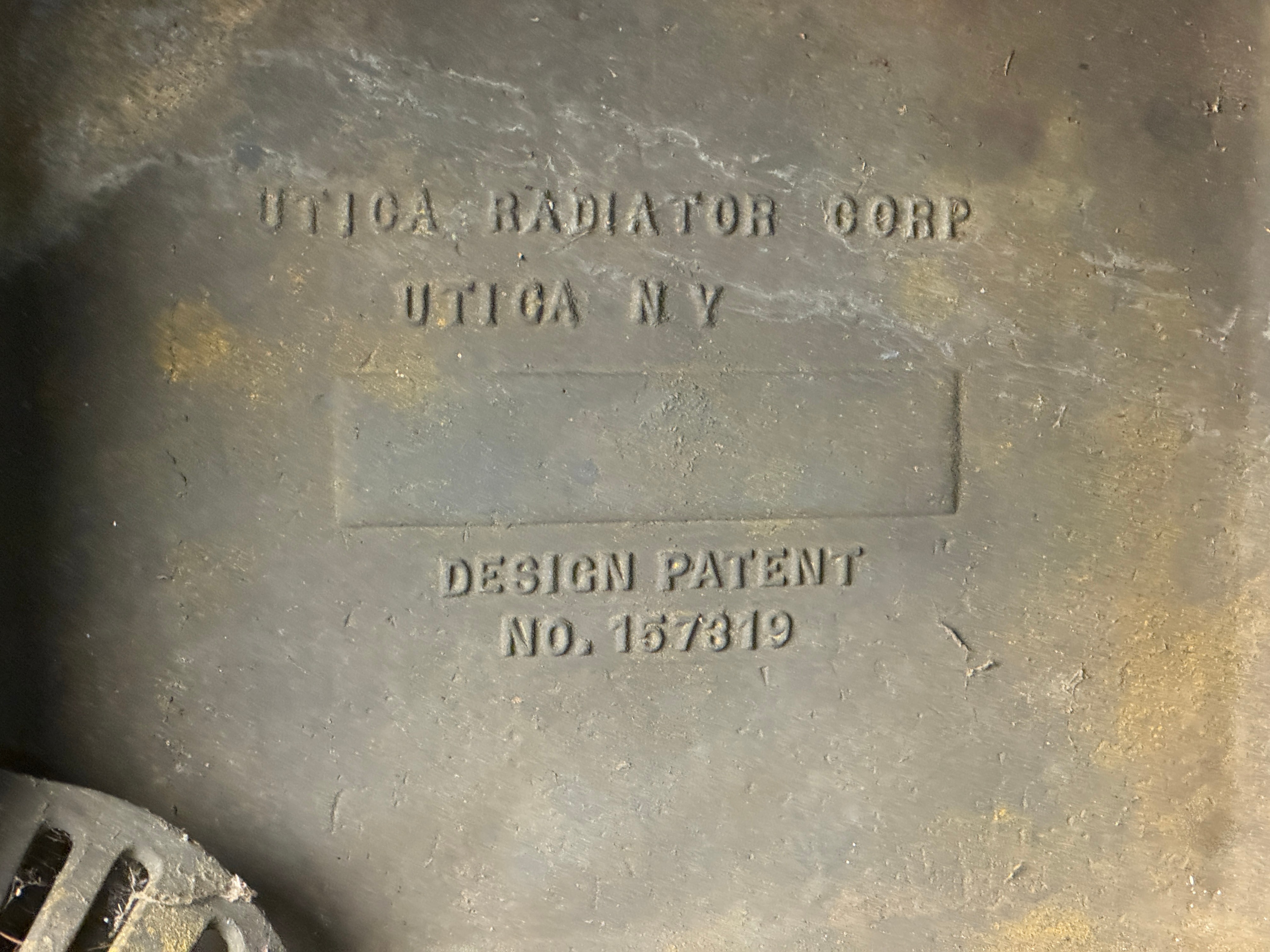Pullman Cast Aluminum Railroad Boarding Step Stool by Utica Radiator Corp