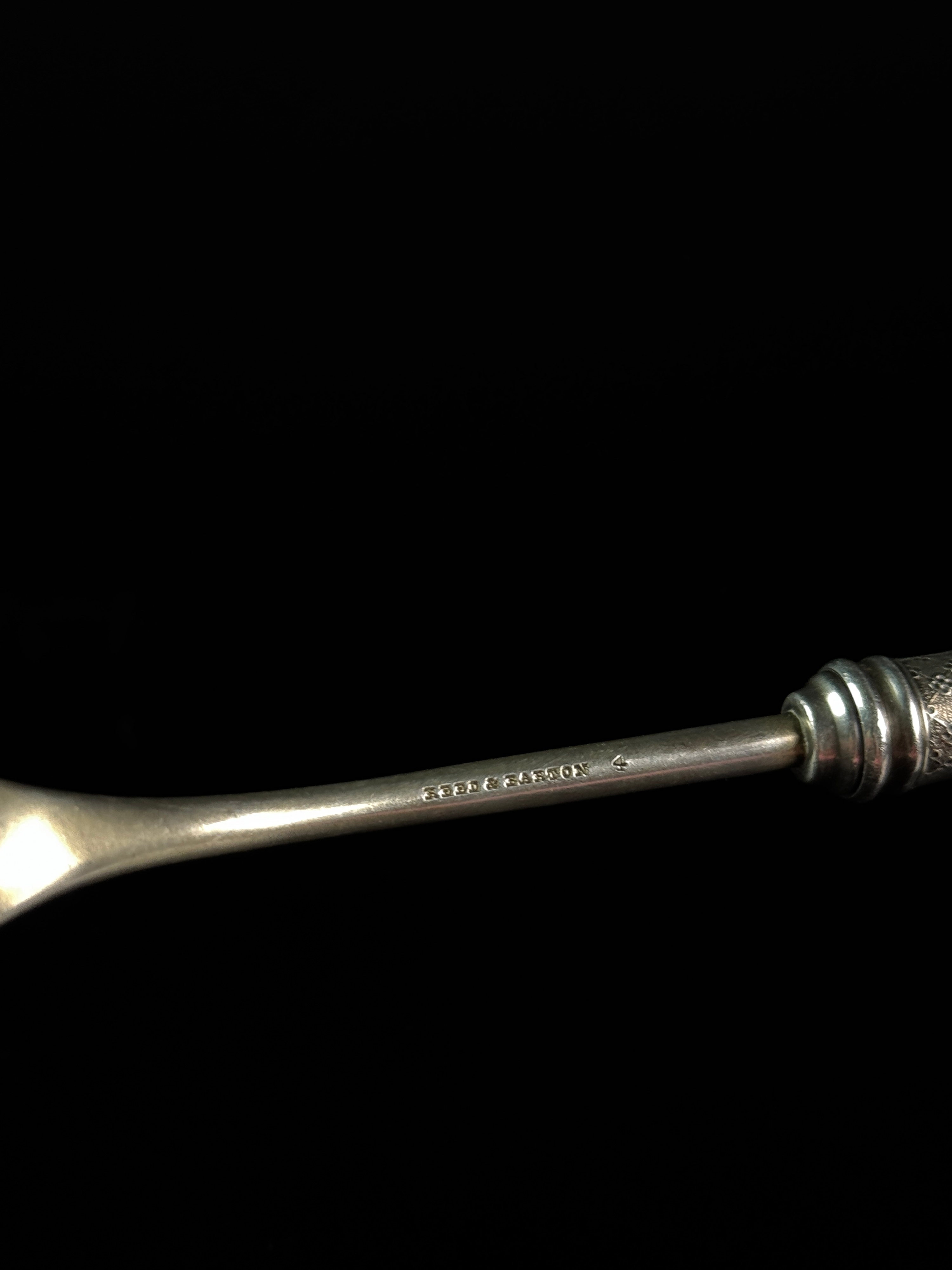 Reed & Barton Silverplate Renaissance Pattern Serving Scoop with Bacchus Motif
