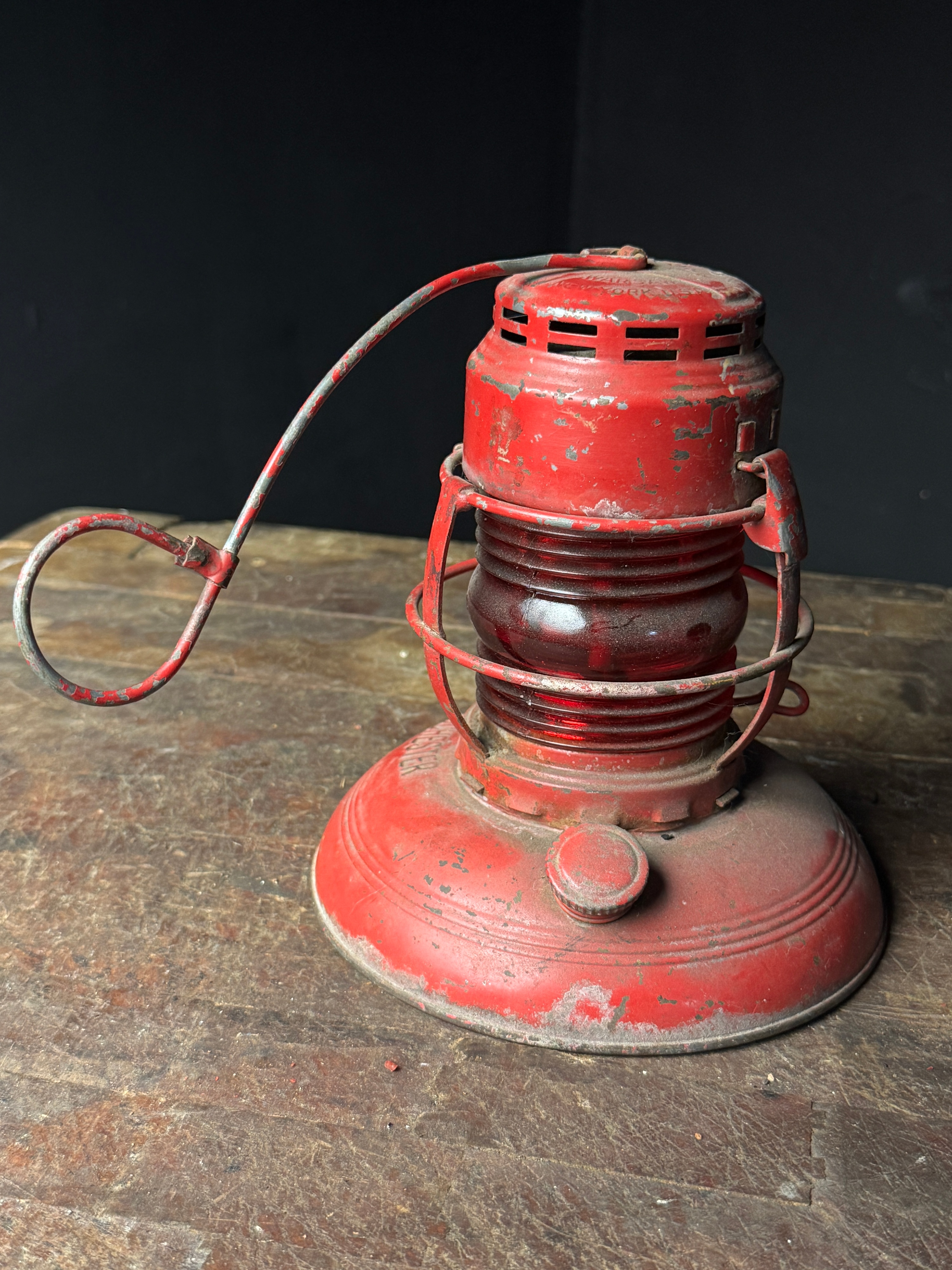 Embury Manufacturing Co. No. 40 Traffic Gard City of Rochester Kerosene Lantern