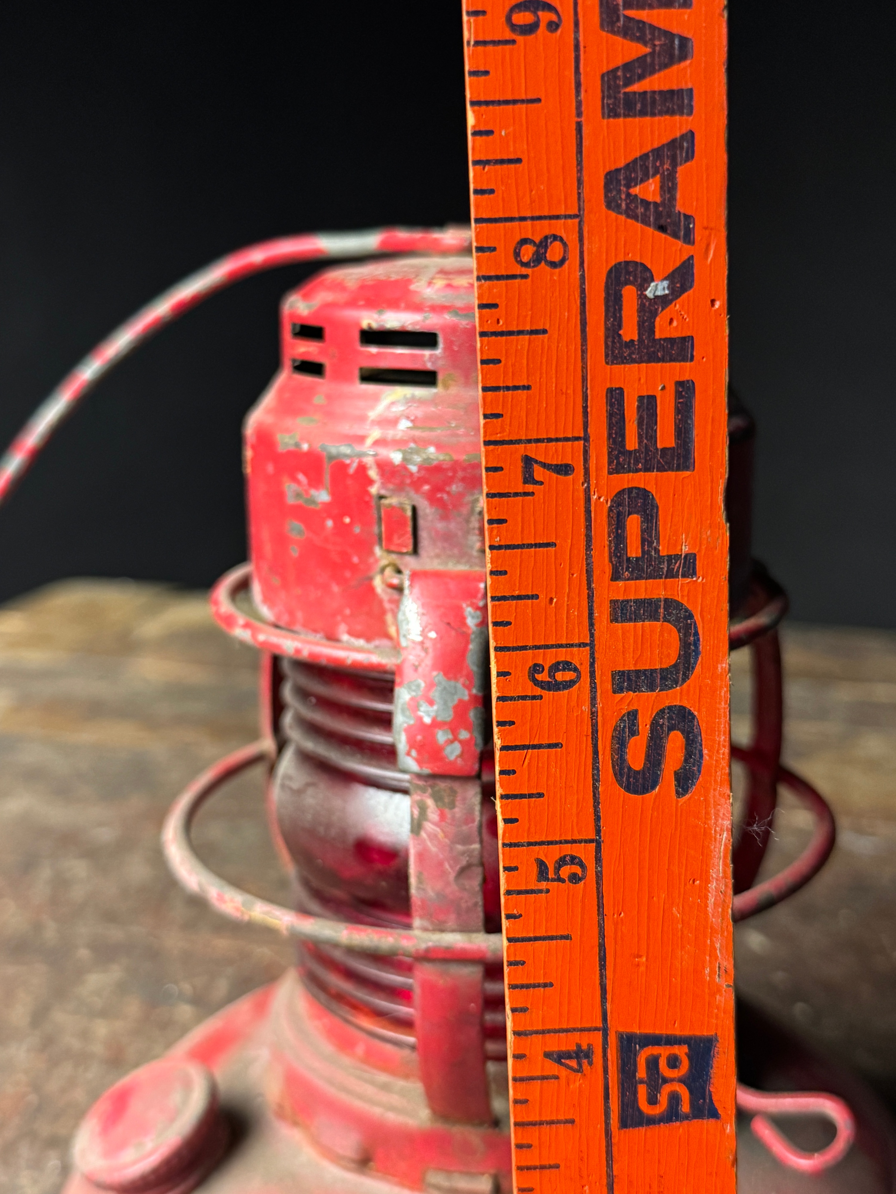 Embury Manufacturing Co. No. 40 Traffic Gard City of Rochester Kerosene Lantern