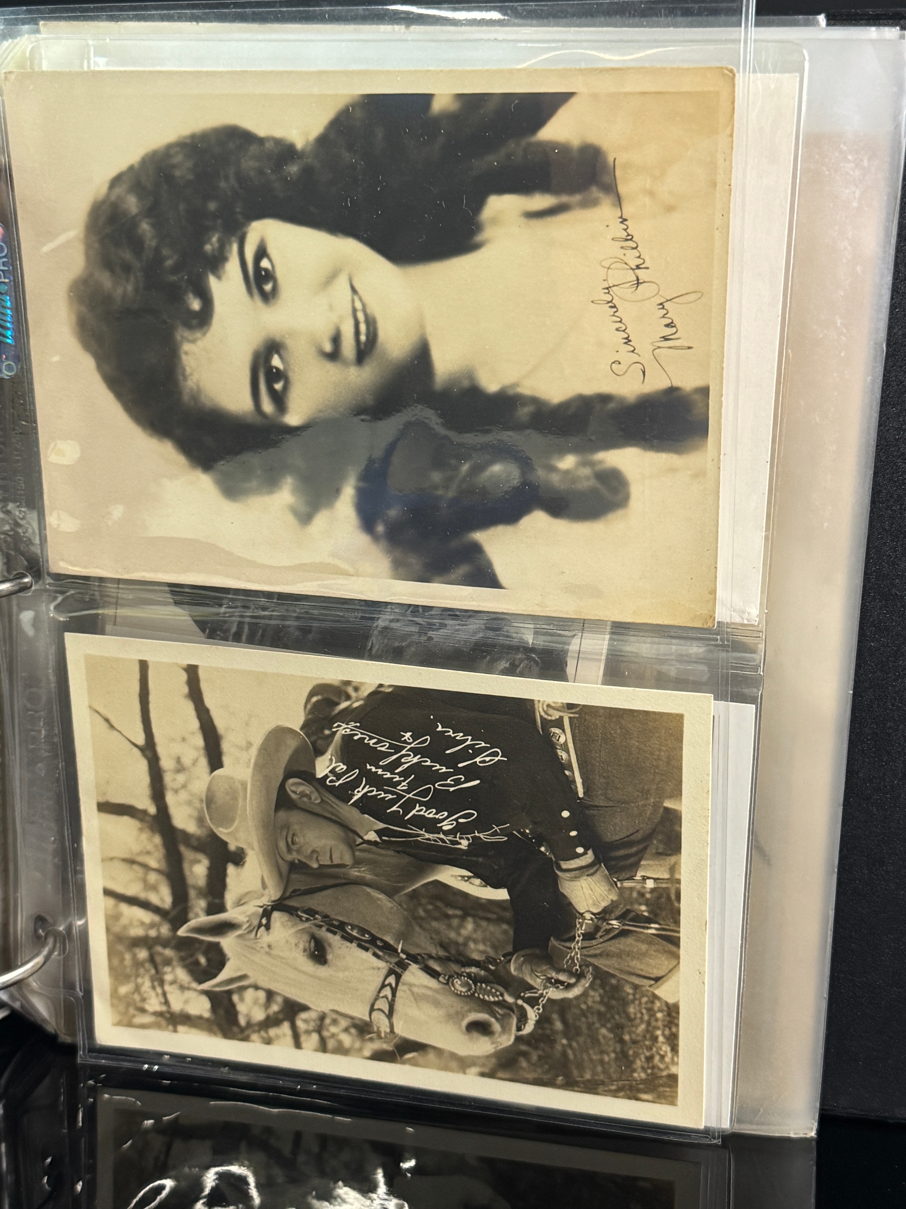An Assortment of Vintage Autographed and Unsigned Silent Film Etc Photographs, Publicity Stills, and Related Ephemera