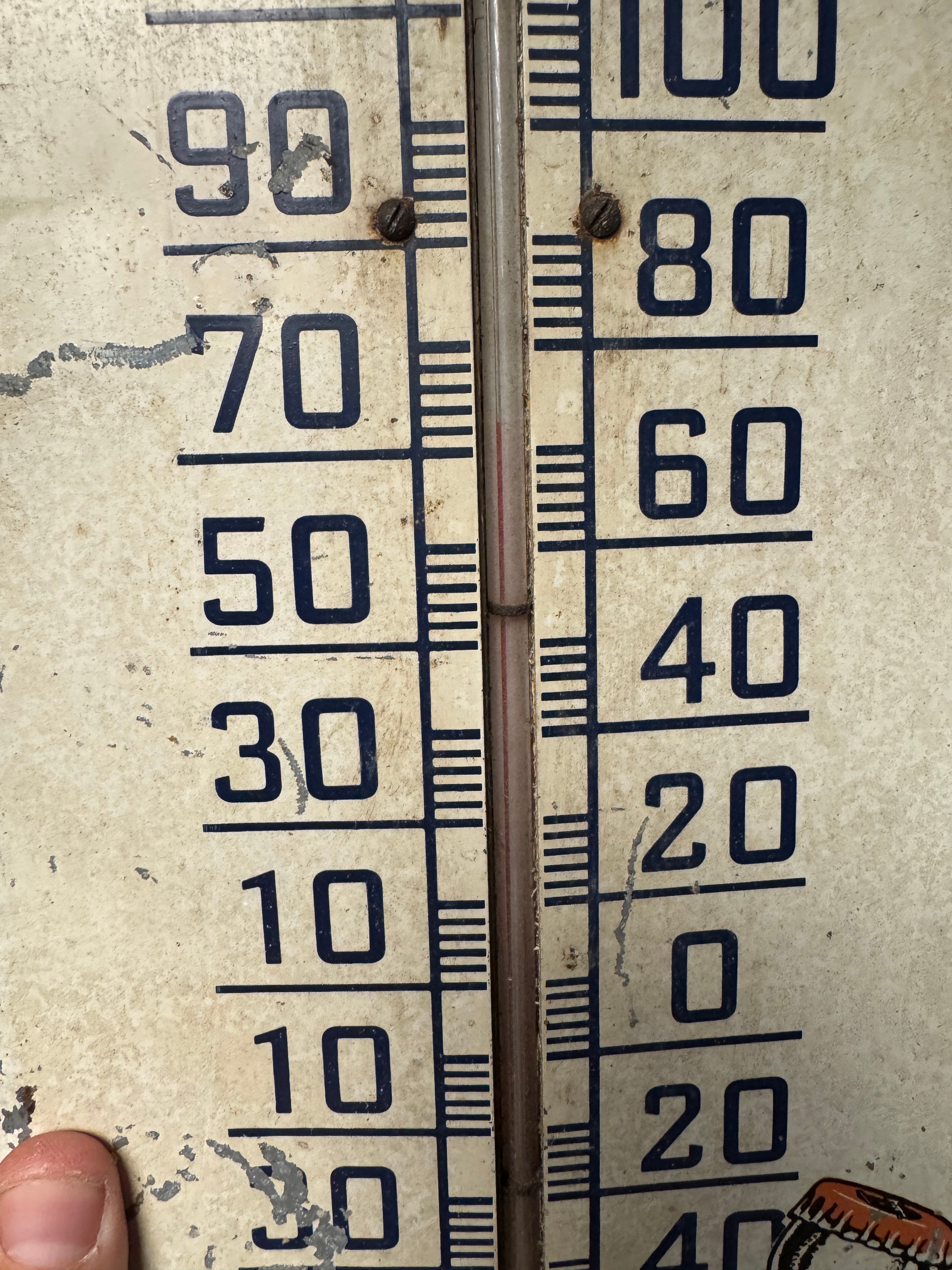 Vintage Hires Root Beer Advertising Tin Thermometer Sign