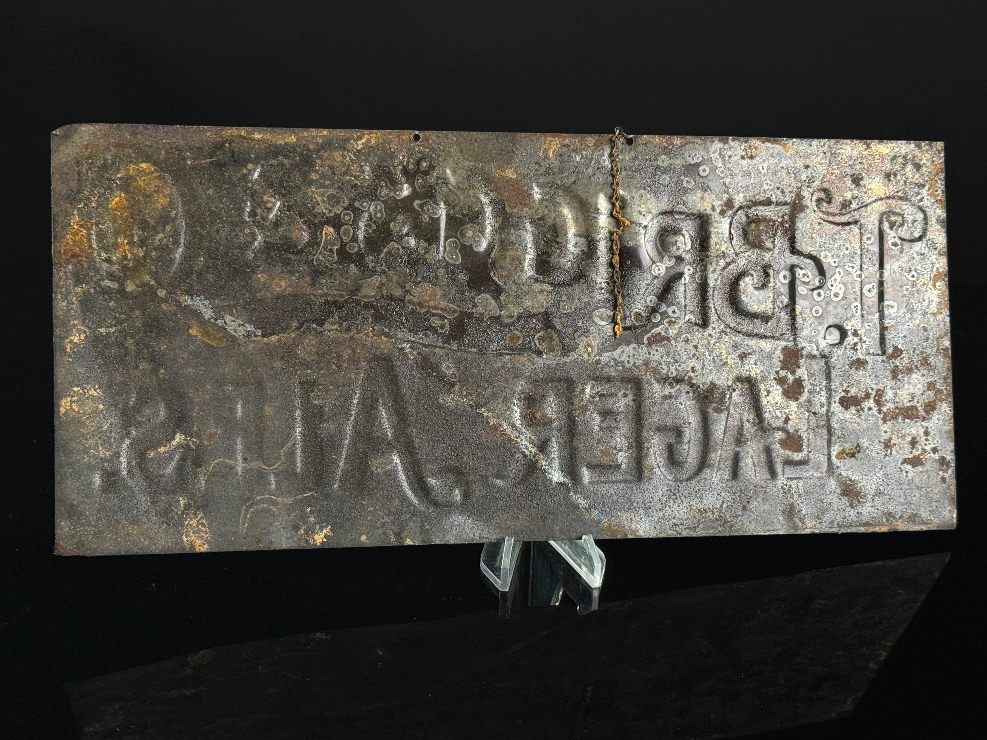 Pre Prohibition T. Briggs and Co. Celebrated Lager and Ales Sign