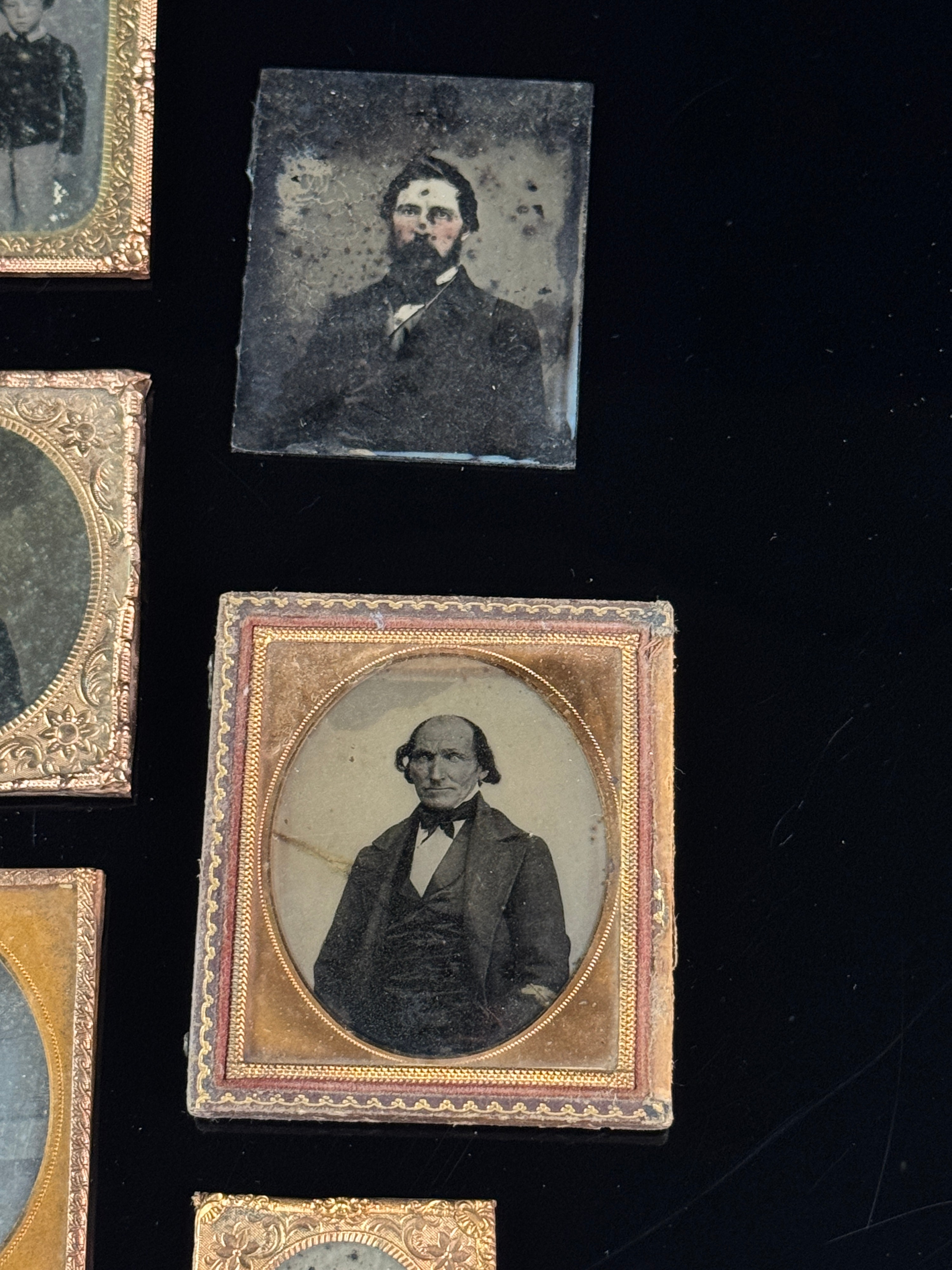A Collection of Nineteenth Century Daguerreotype, Ambrotype, and Tintype Portraits