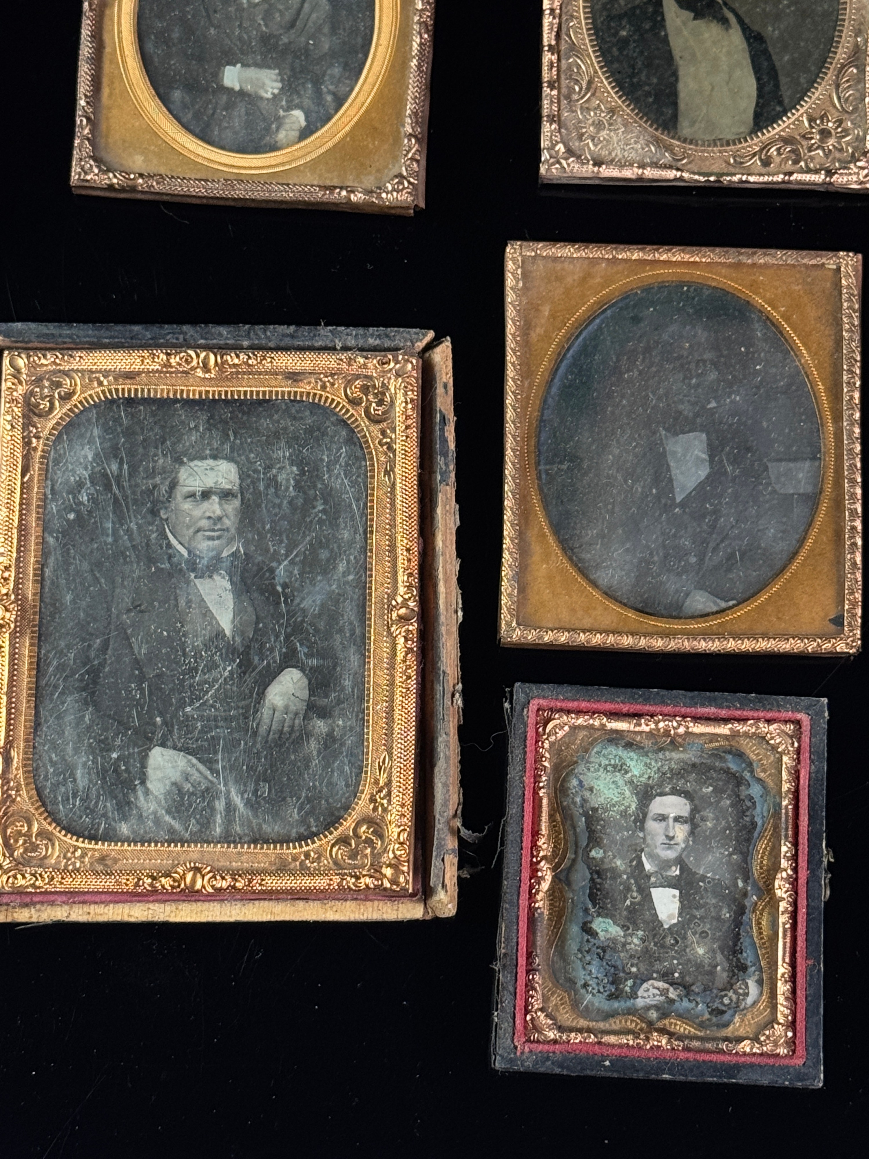 A Collection of Nineteenth Century Daguerreotype, Ambrotype, and Tintype Portraits