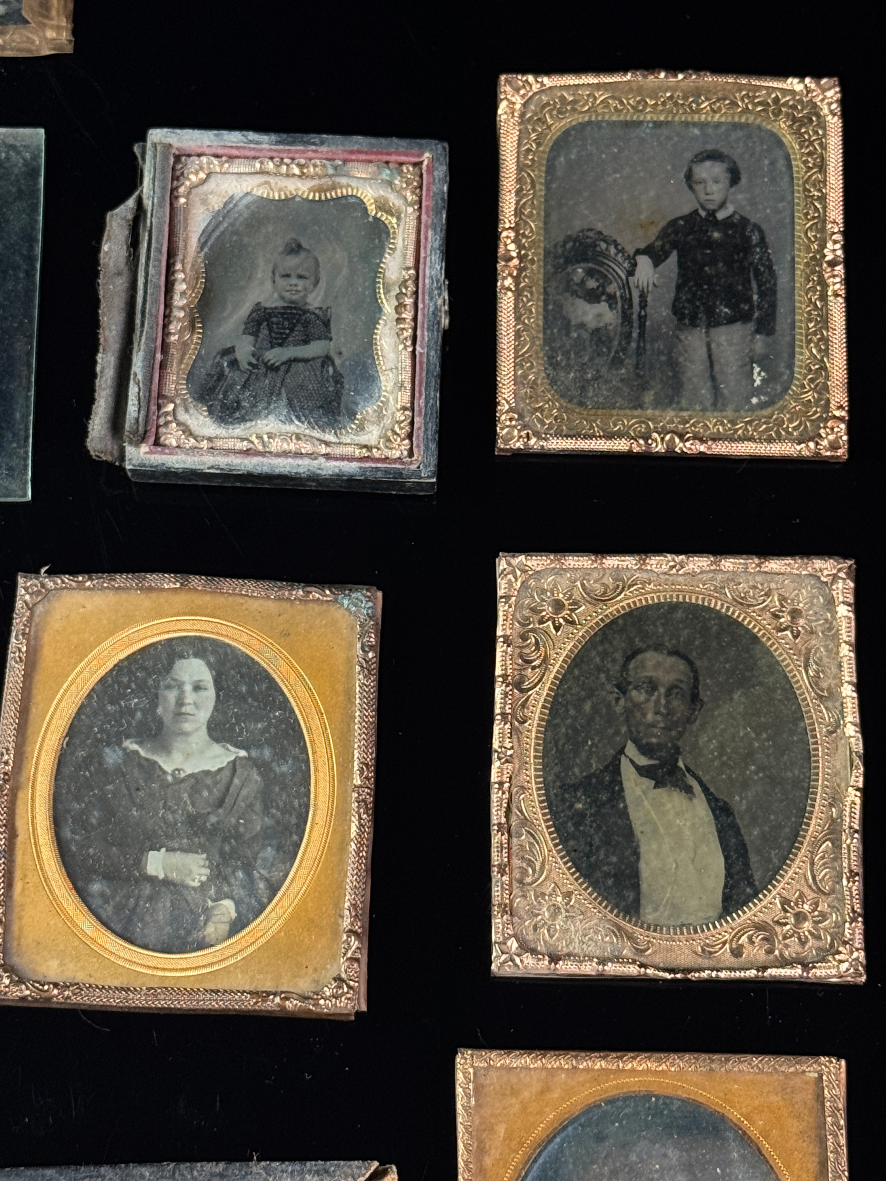 A Collection of Nineteenth Century Daguerreotype, Ambrotype, and Tintype Portraits