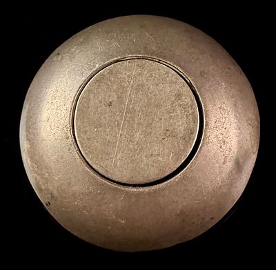 Leonore Doskow Sterling Silver Magnetic Clip, 1965. A mid-century modern magnetic sterling clip 