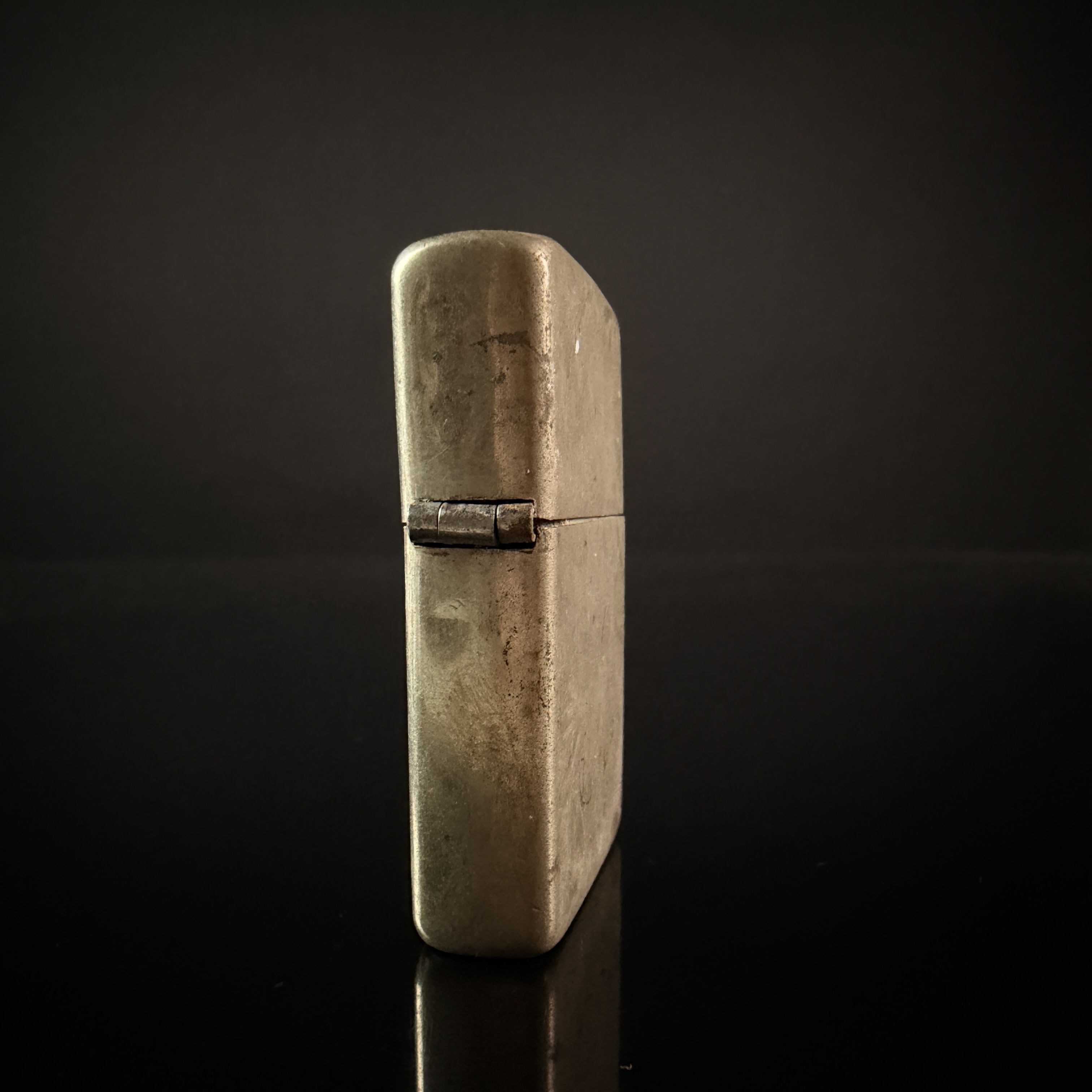 Vintage Zippo Windproof Pocket Lighter with Patent 2032695