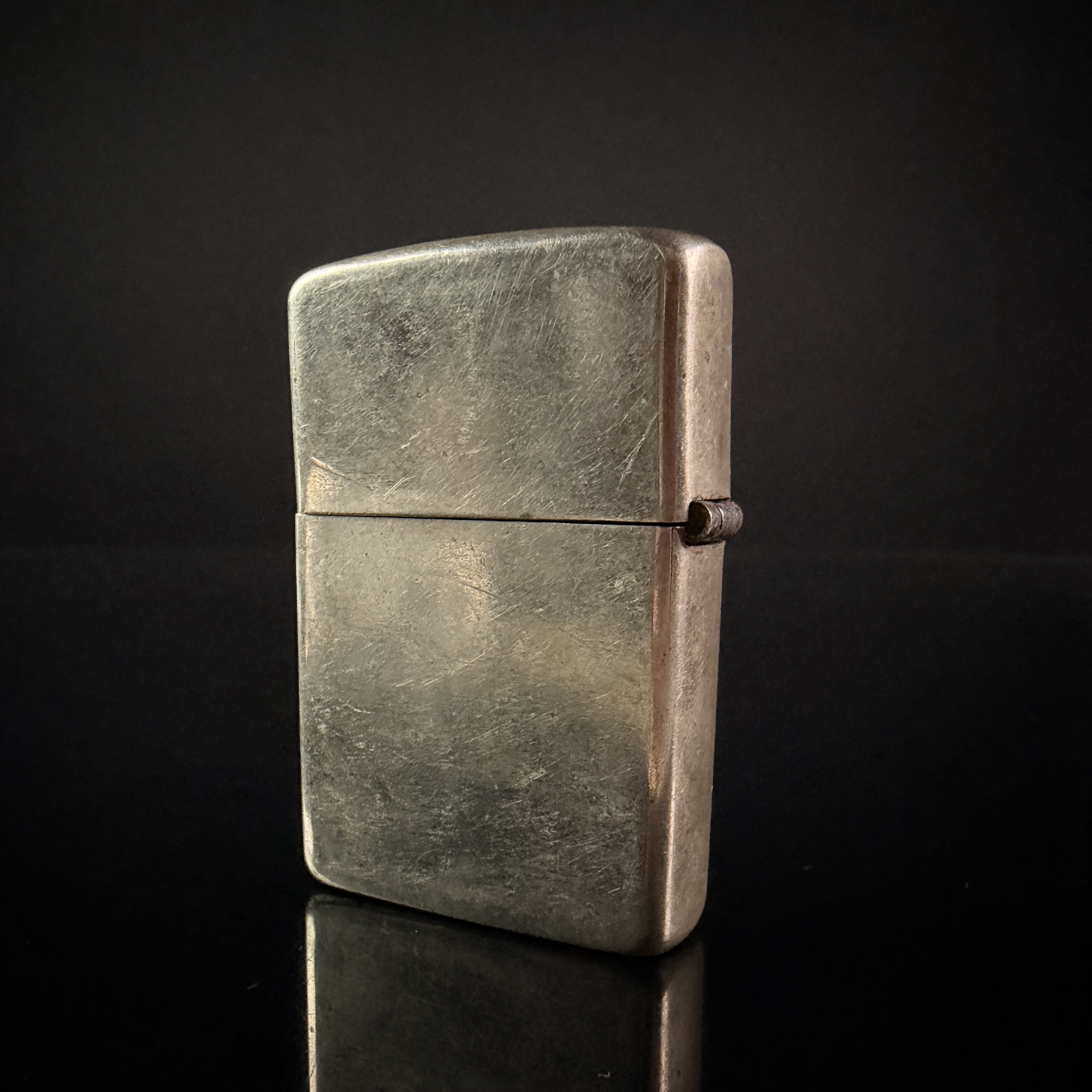 Vintage Zippo Windproof Pocket Lighter with Patent 2032695
