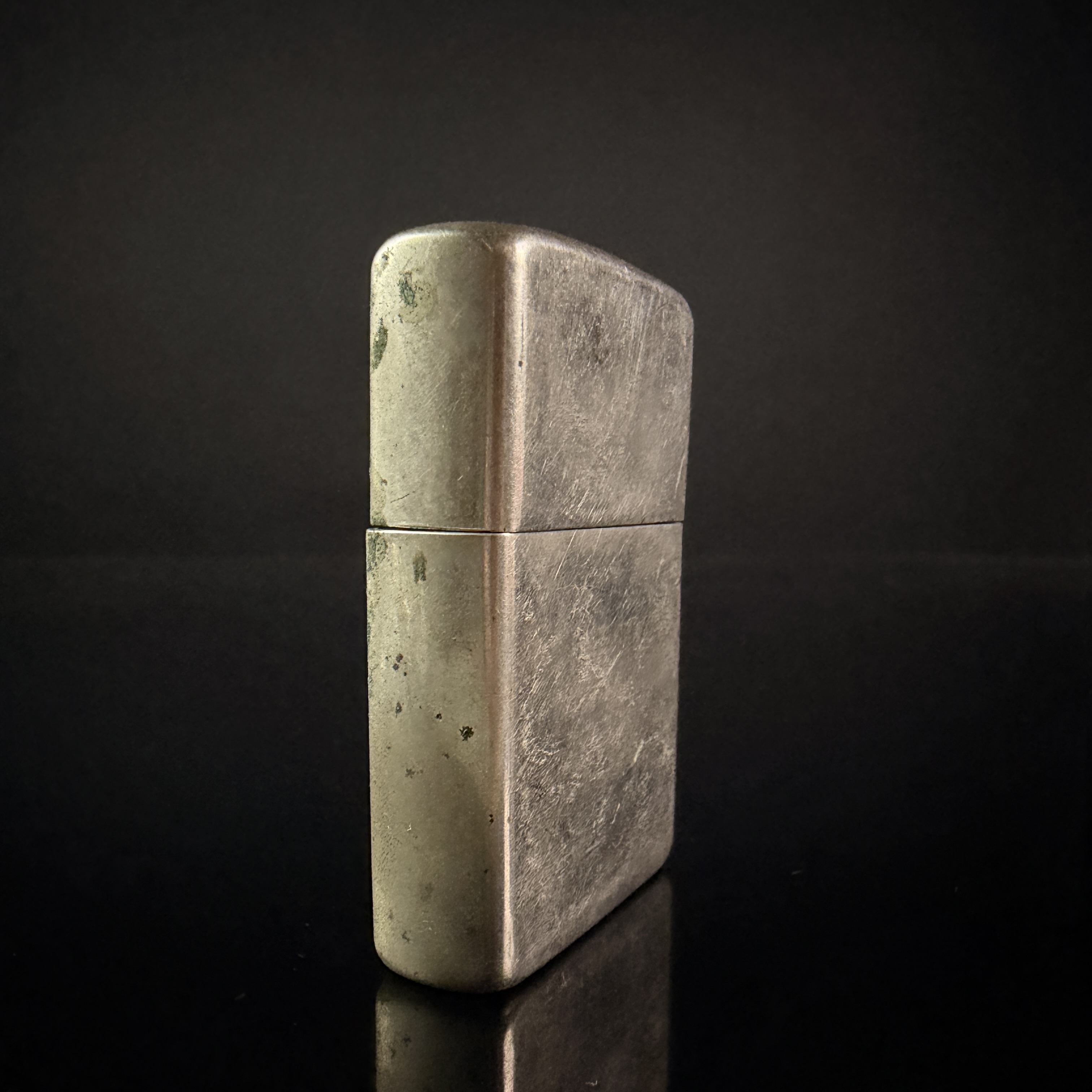Vintage Zippo Windproof Pocket Lighter with Patent 2032695