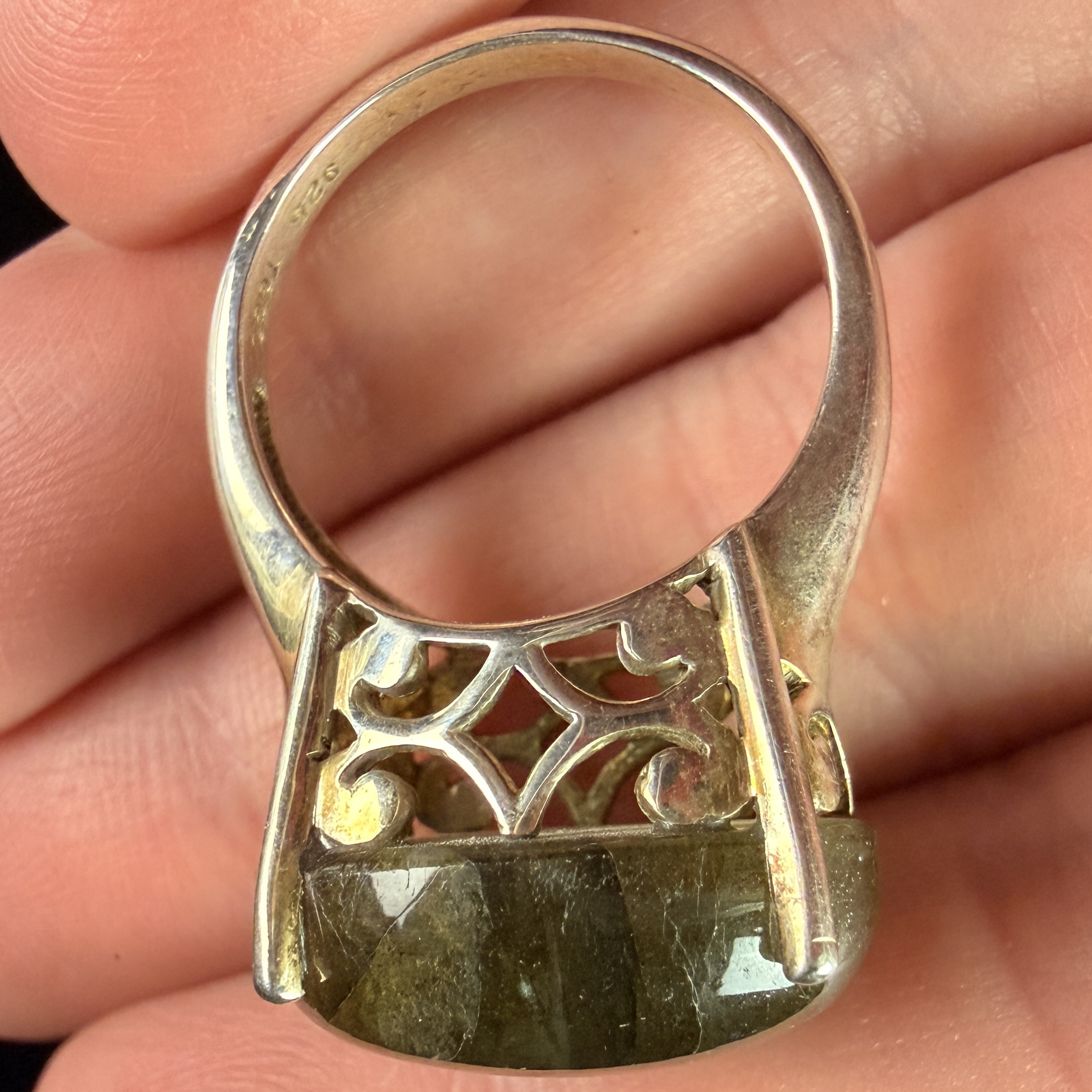 Annabella Limited Edition Labradorite Sterling Silver Ring