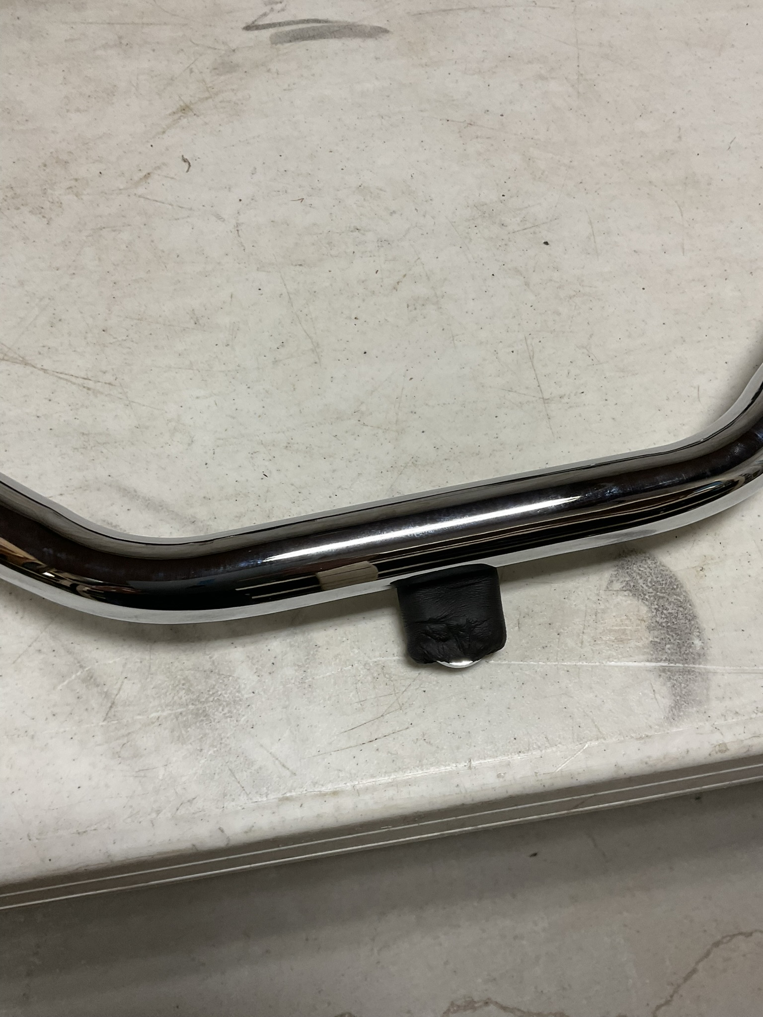 Mustache Style Chrome Motorcycle Engine Guard