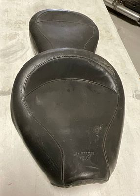 Mustang Two-Up Motorcycle Seat for 1996-2003 Harley-Davidson Sportster. This two-up seat is 