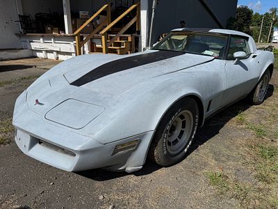 1980 Chevrolet Corvette T-Top Coupe. This 1980 Chevrolet Corvette is a two-door sports coupe 