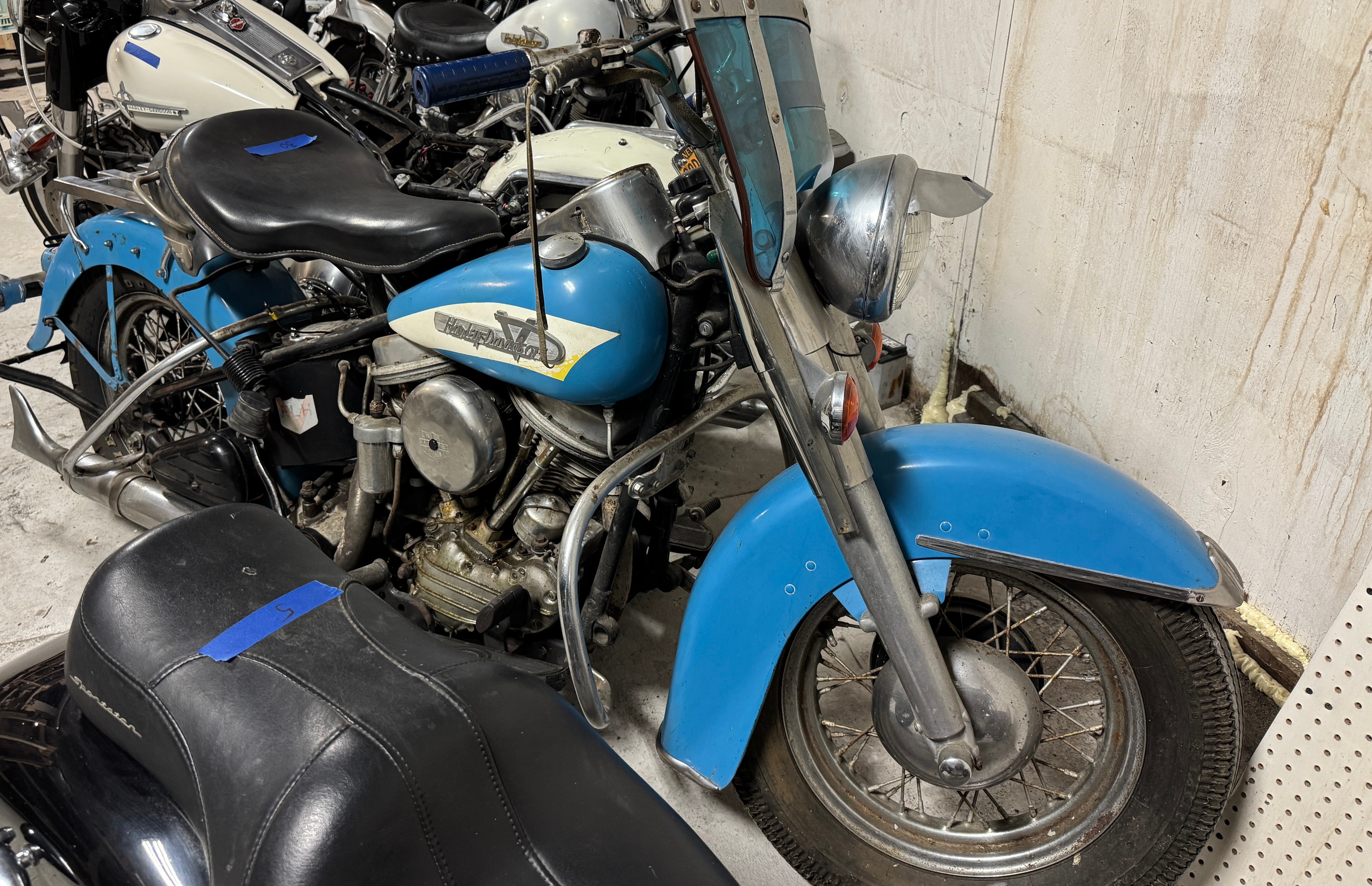 1956 Harley-Davidson Panhead Motorcycle