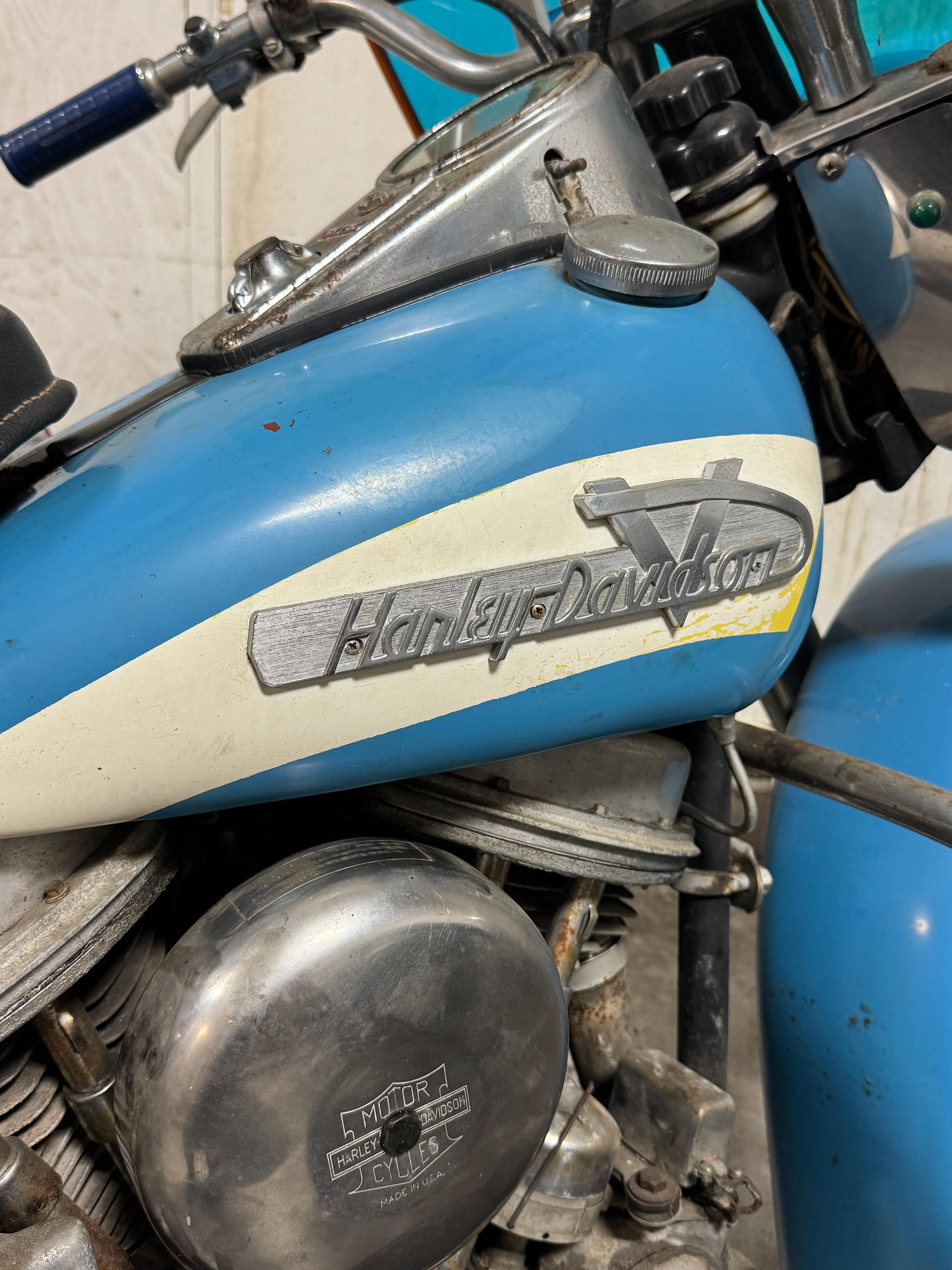 1956 Harley-Davidson Panhead Motorcycle