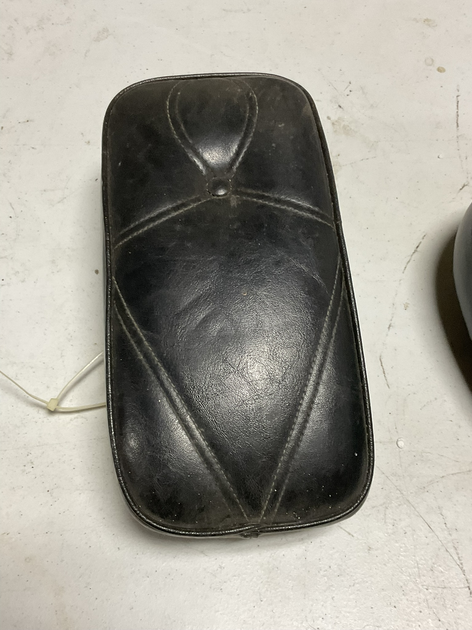 Two Motorcycle Sissy Bar Backrest Pads