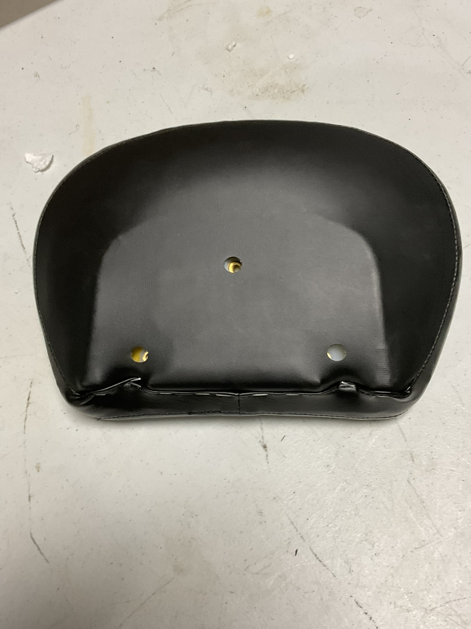 Two Motorcycle Sissy Bar Backrest Pads