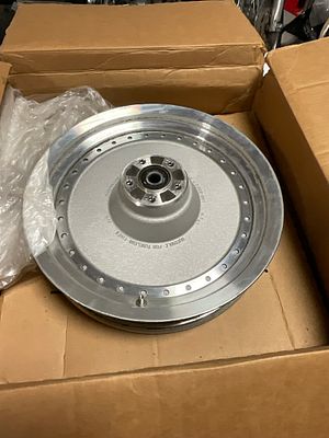 Drag Specialties Custom 16 x 3.00 Disc Motorcycle Wheel. A custom motorcycle wheel rim 