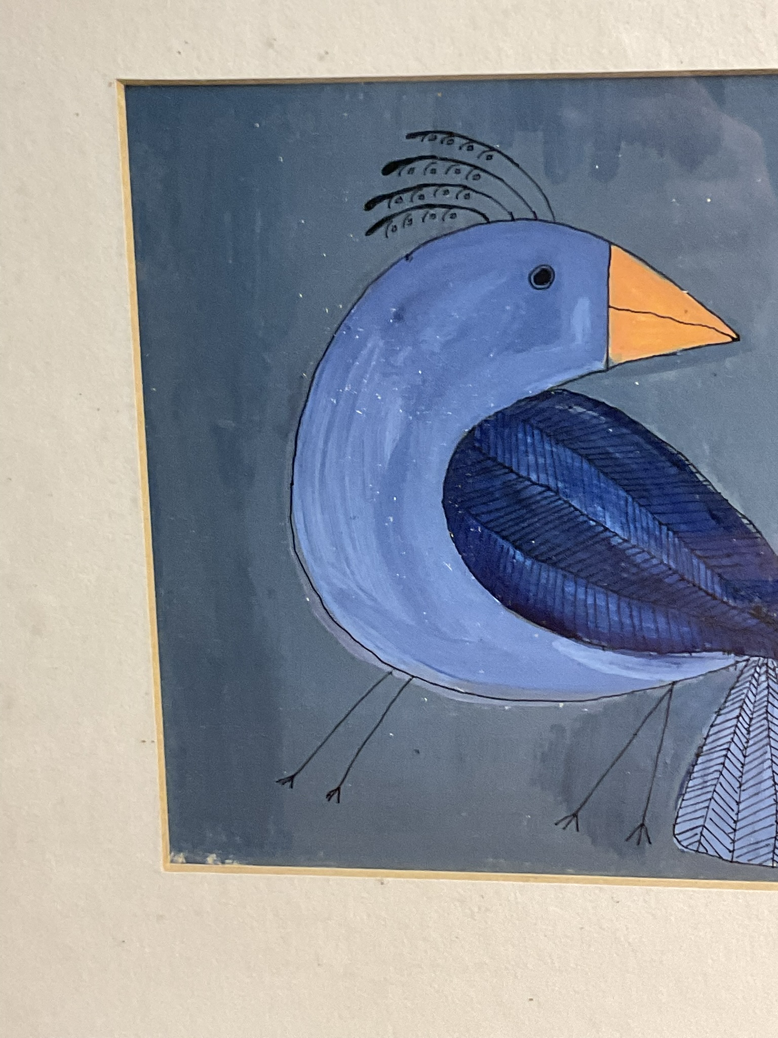 20th Century Katya 'Stylized Bird' (Signed)