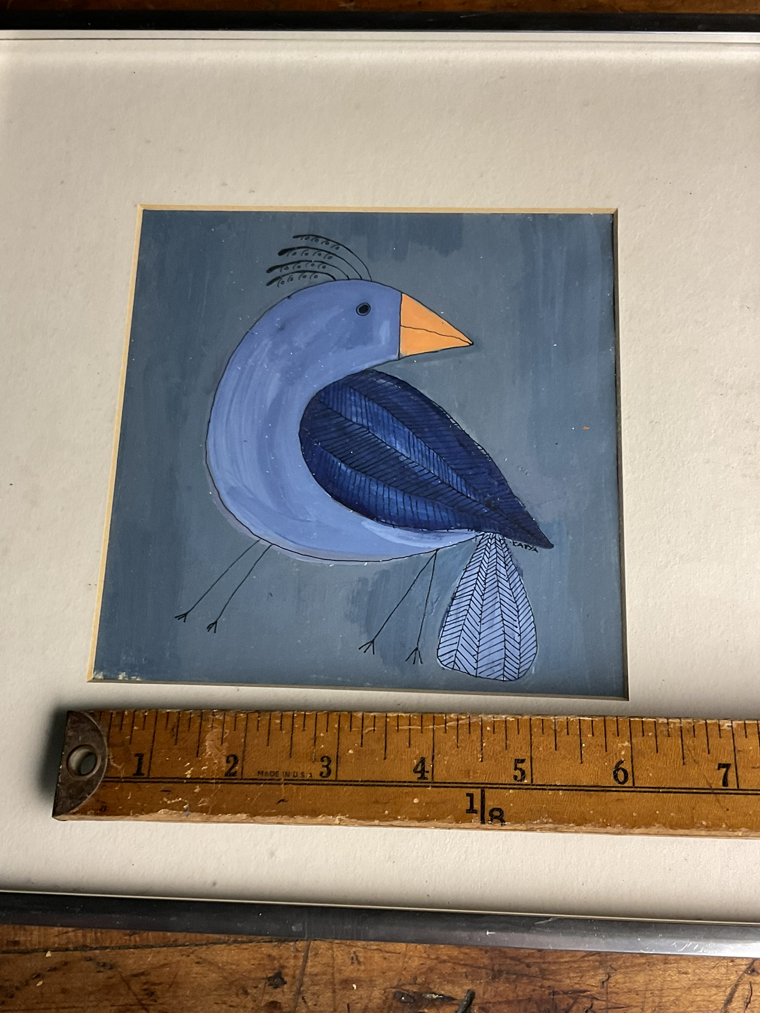 20th Century Katya 'Stylized Bird' (Signed)