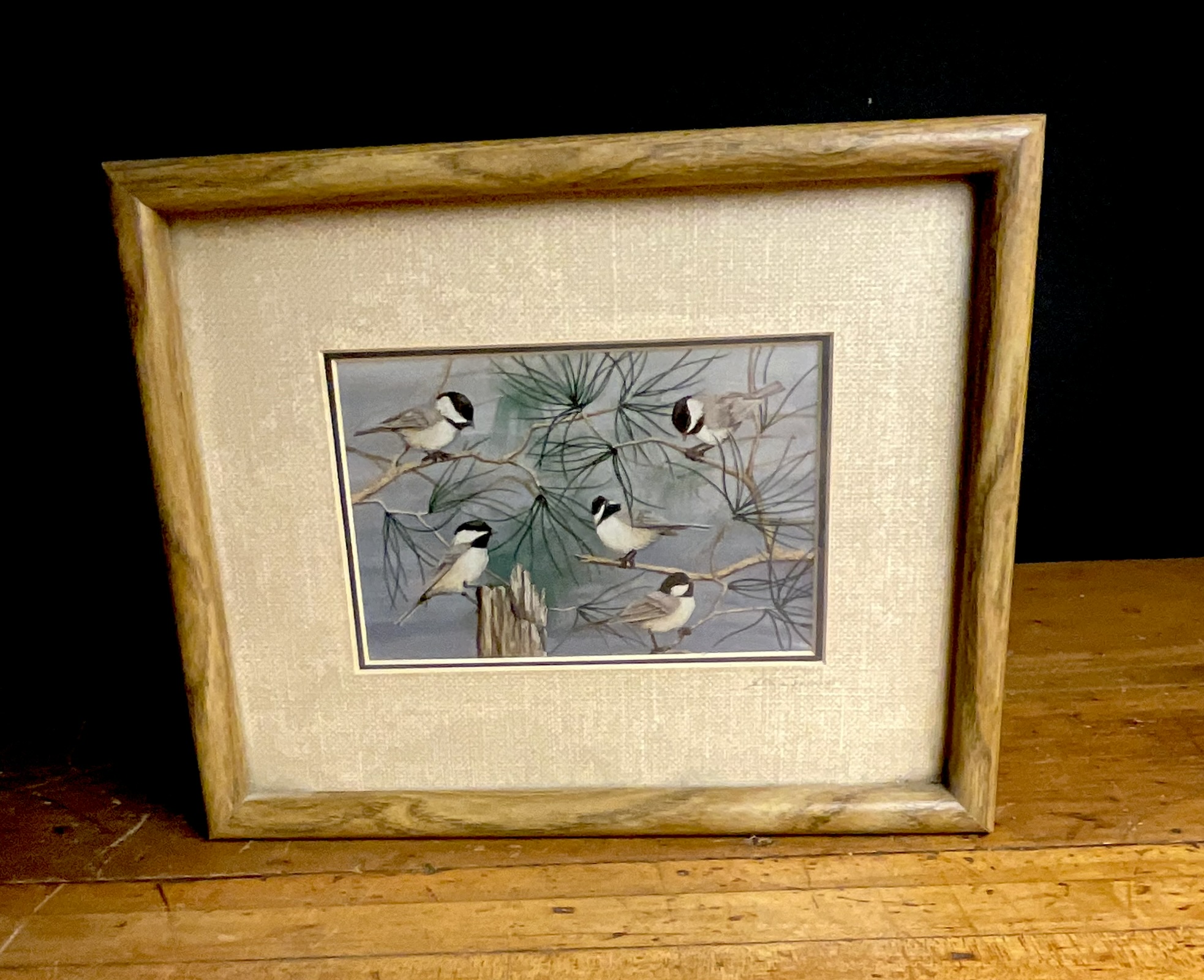 Steve Leonardi 'Chickadees' (Signed)