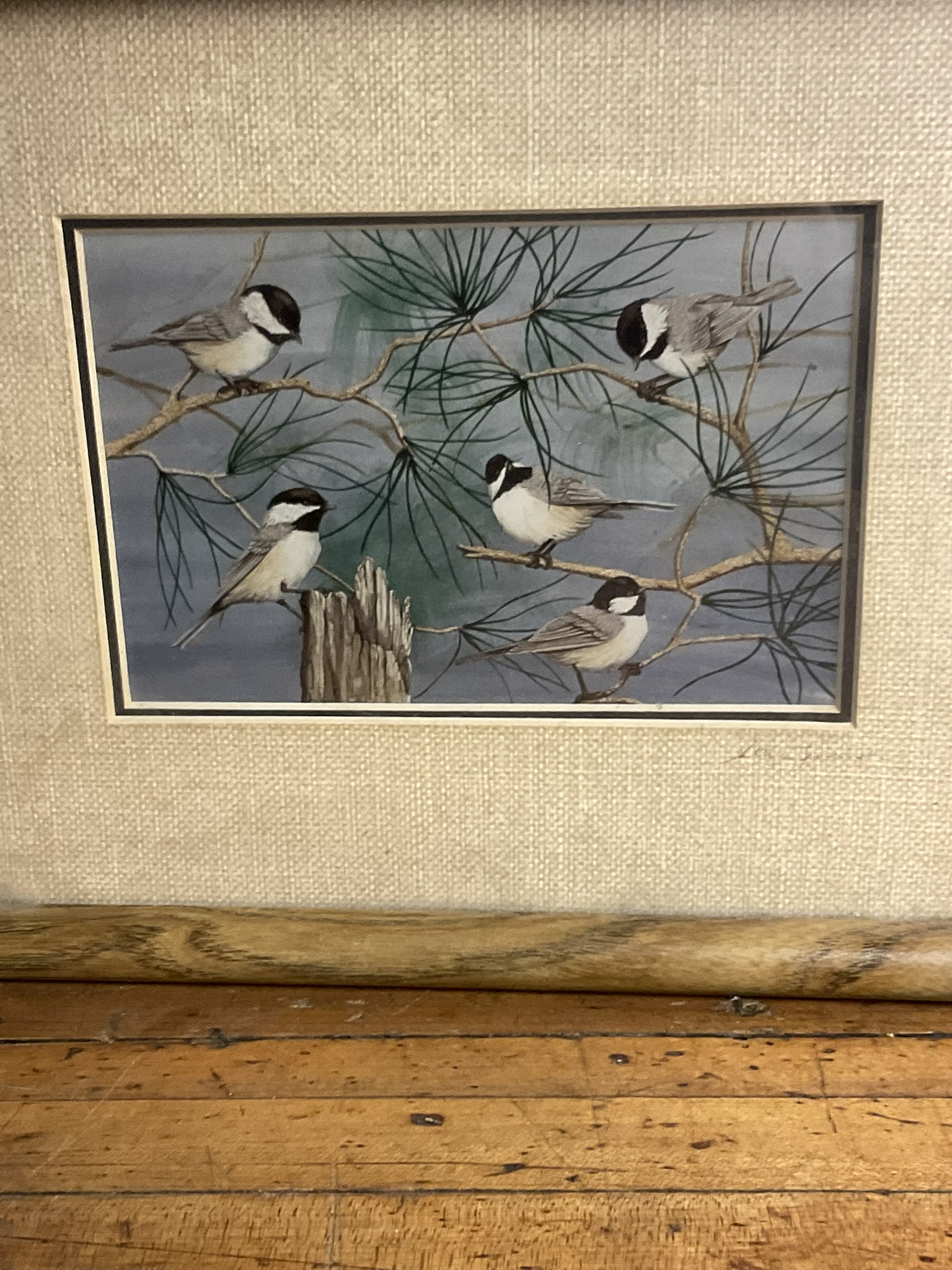 Steve Leonardi 'Chickadees' (Signed)