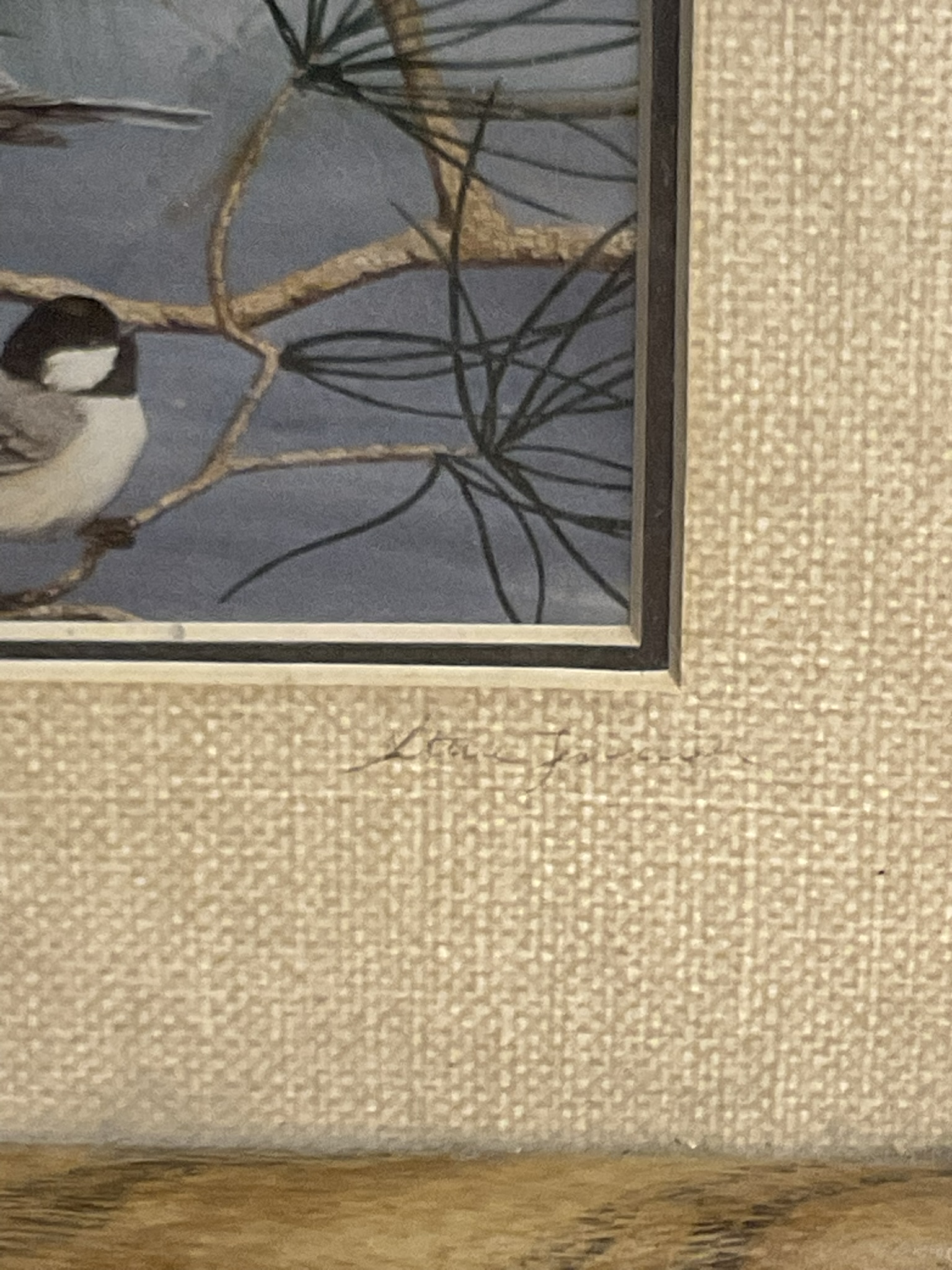 Steve Leonardi 'Chickadees' (Signed)