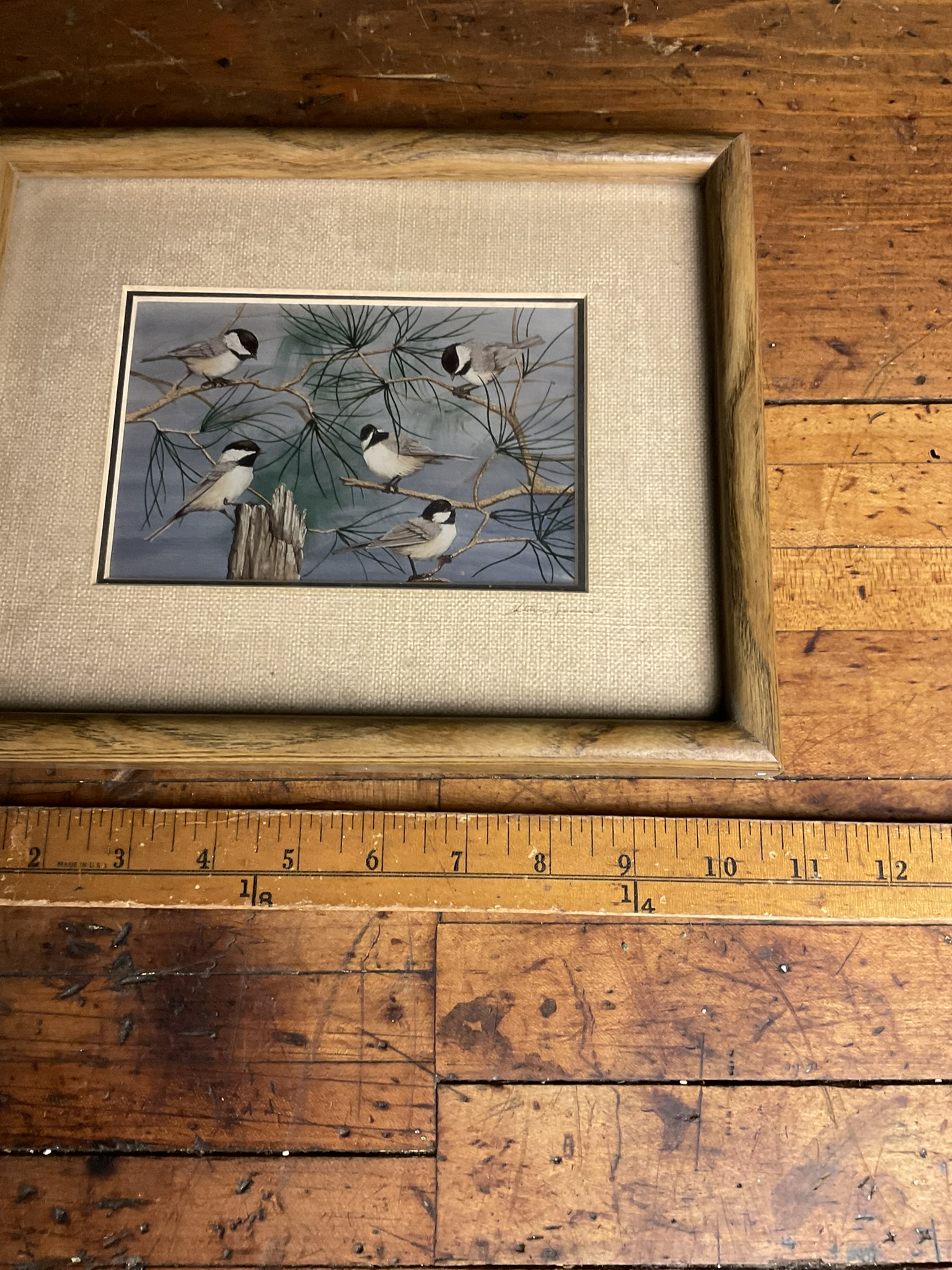 Steve Leonardi 'Chickadees' (Signed)