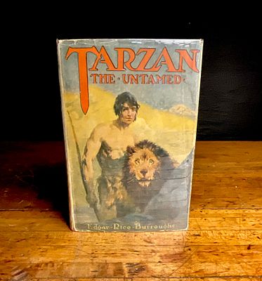 Burroughs, Edgar Rice. Tarzan the Untamed. Grosset & Dunlap, Late 1920s. (DJ). A hardbound 