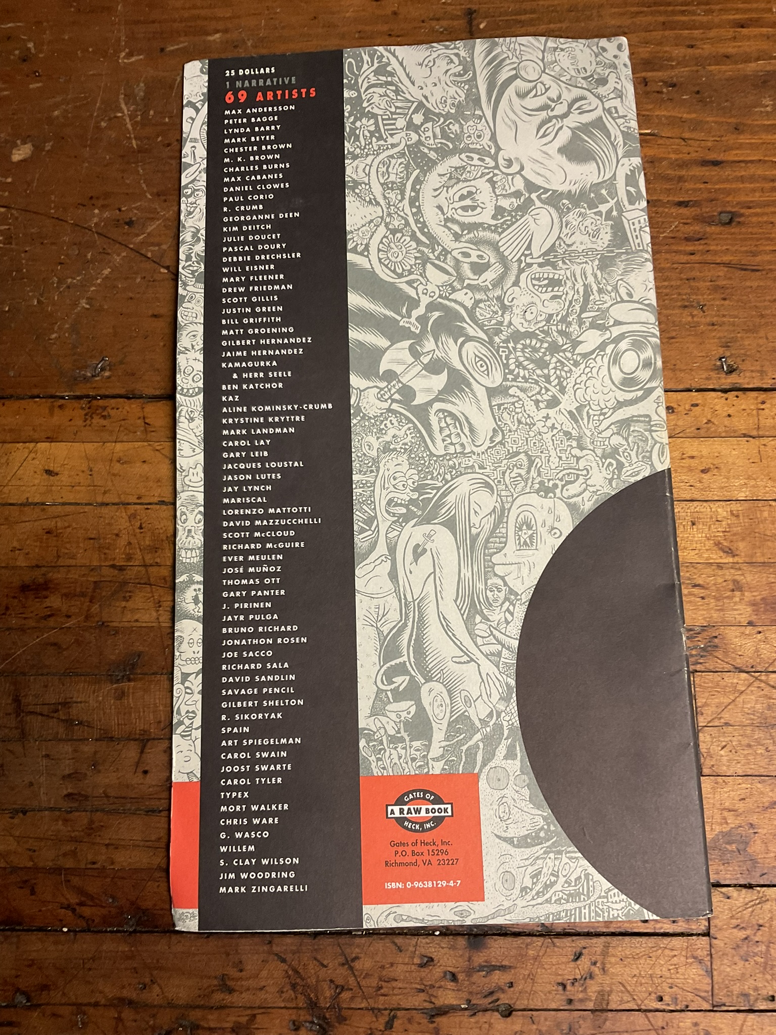 1995 The Narrative Corpse Oversized Anthology Comic Book