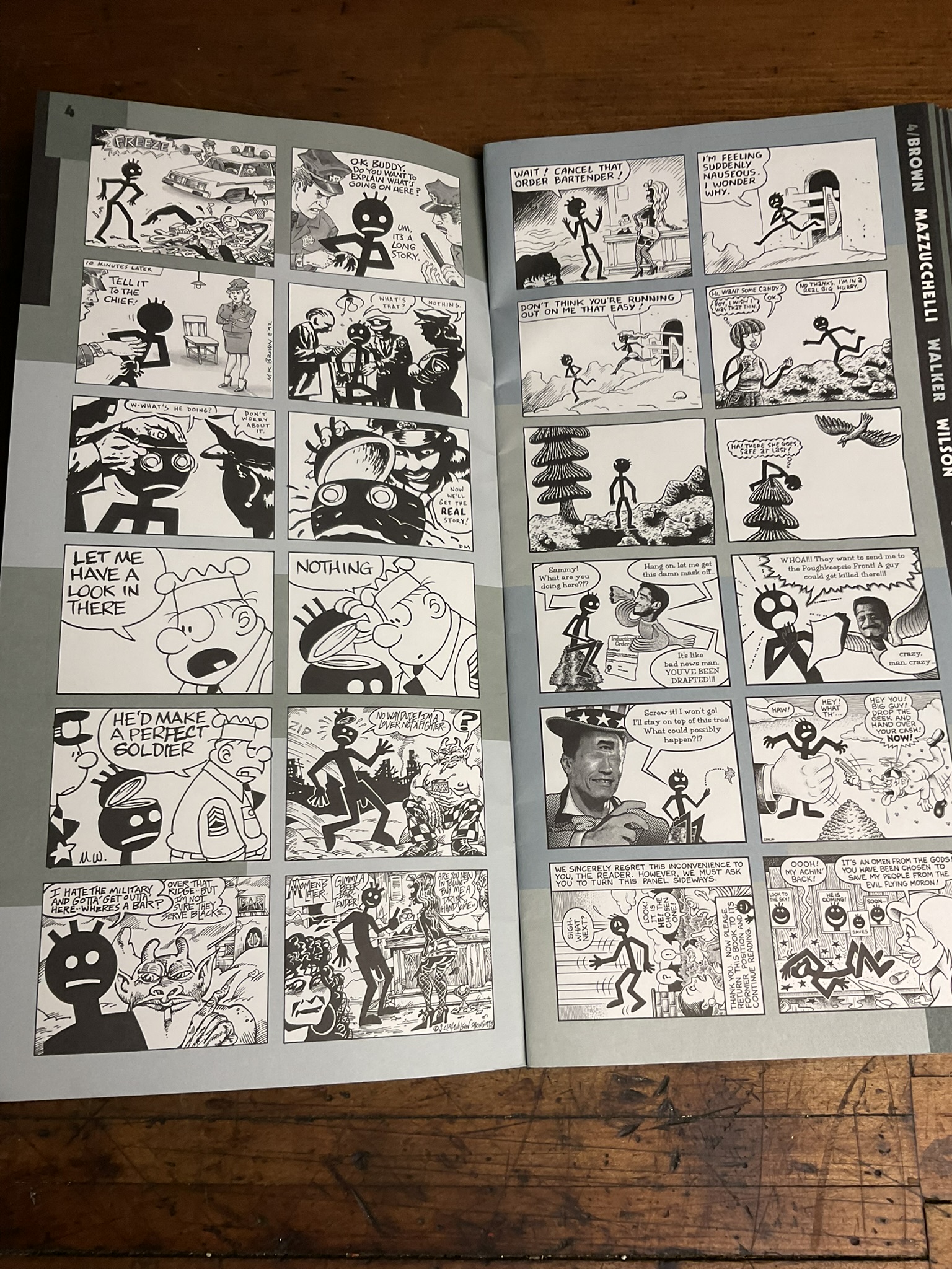 1995 The Narrative Corpse Oversized Anthology Comic Book