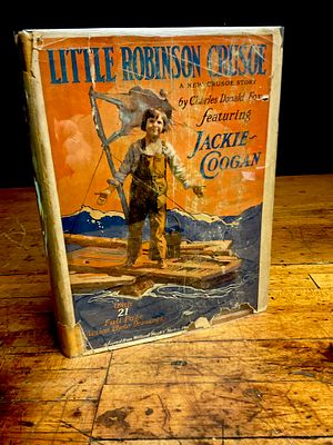 1925. Fox, Charles Donald. Little Robinson Crusoe. Charles Renard, 1925. (DJ). A 1925 hardcover 