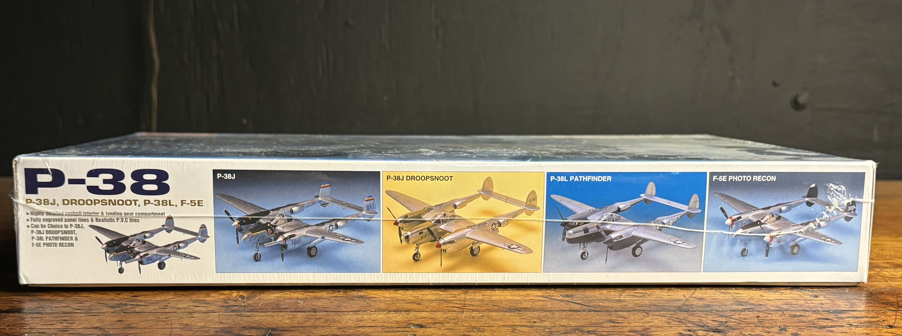 Academy 1/48 Scale P-38 Lightning Combination Version Model Kit