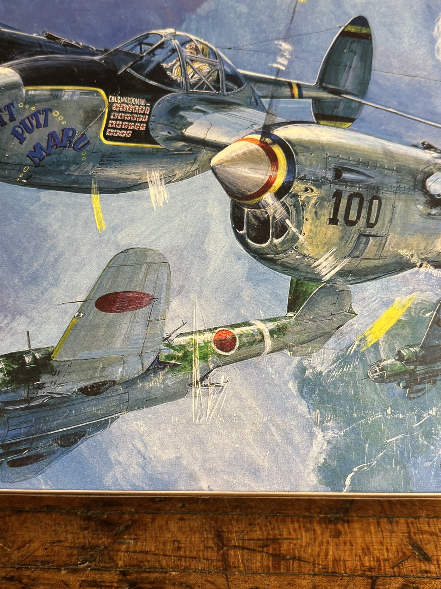 Academy 1/48 Scale P-38 Lightning Combination Version Model Kit