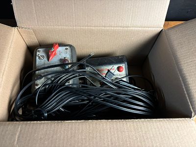 Two Lionel and American Flyer Model Train Transformers with Assorted Wiring. This lot features 