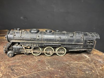 American Flyer 322 Die-Cast Steam Locomotive. A vintage American Flyer S gauge Hudson type steam 