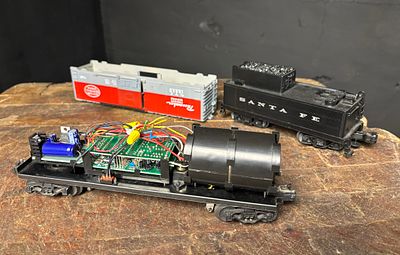 An Assortment of Lionel O-Gauge Model Train Components and Parts. A collection of O-gauge model 