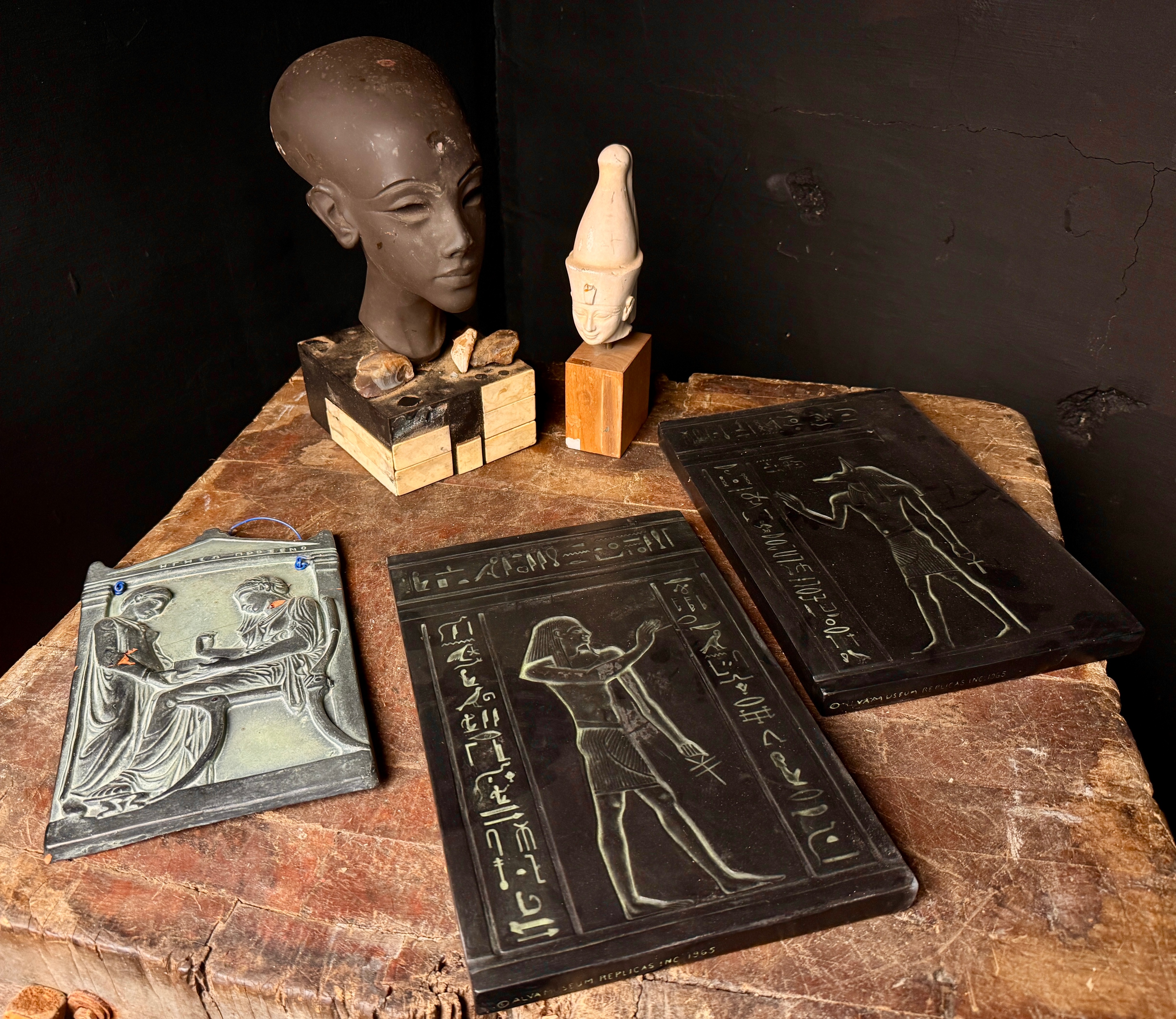 An Assortment of Alva Museum Replicas and Other Mediterranean Style Sculpture