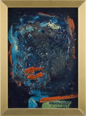 Jan Wolf (1941-2016) - Jan Wolf (1941-2016). PORTRAIT STUDY OF THE SINGER V. K. 