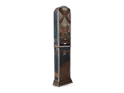 Windm&uuml;hle, S&uuml;&szlig;igkeitenautomat, M&uuml;nzautomat, Dresden um 1910Seltener Standautomat "Windm&uuml;hle" 