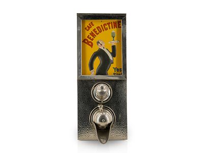Art Deco-Kaffeesch&uuml;tte, Kaffeebohnen Otto Kind, um 1930. Art Deco Kaffeesch&uuml;tte, Kaffeebohnen 