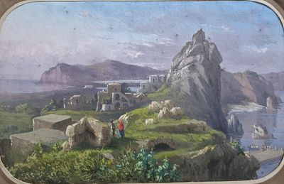 Guglielmo Giusti (Napoli 1824- 1916) - Guglielmo Giusti (Napoli 1824- 1916) Misure:cm.17 x 25 