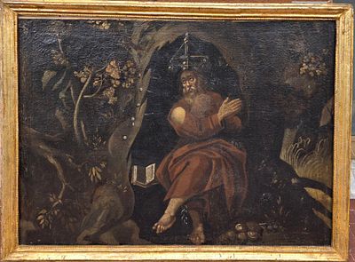 Scuola veneta XVII - Scuola veneta XVII secolo Misure:cm.76 x 103 senza cornice Misure:cm.84 x 110 